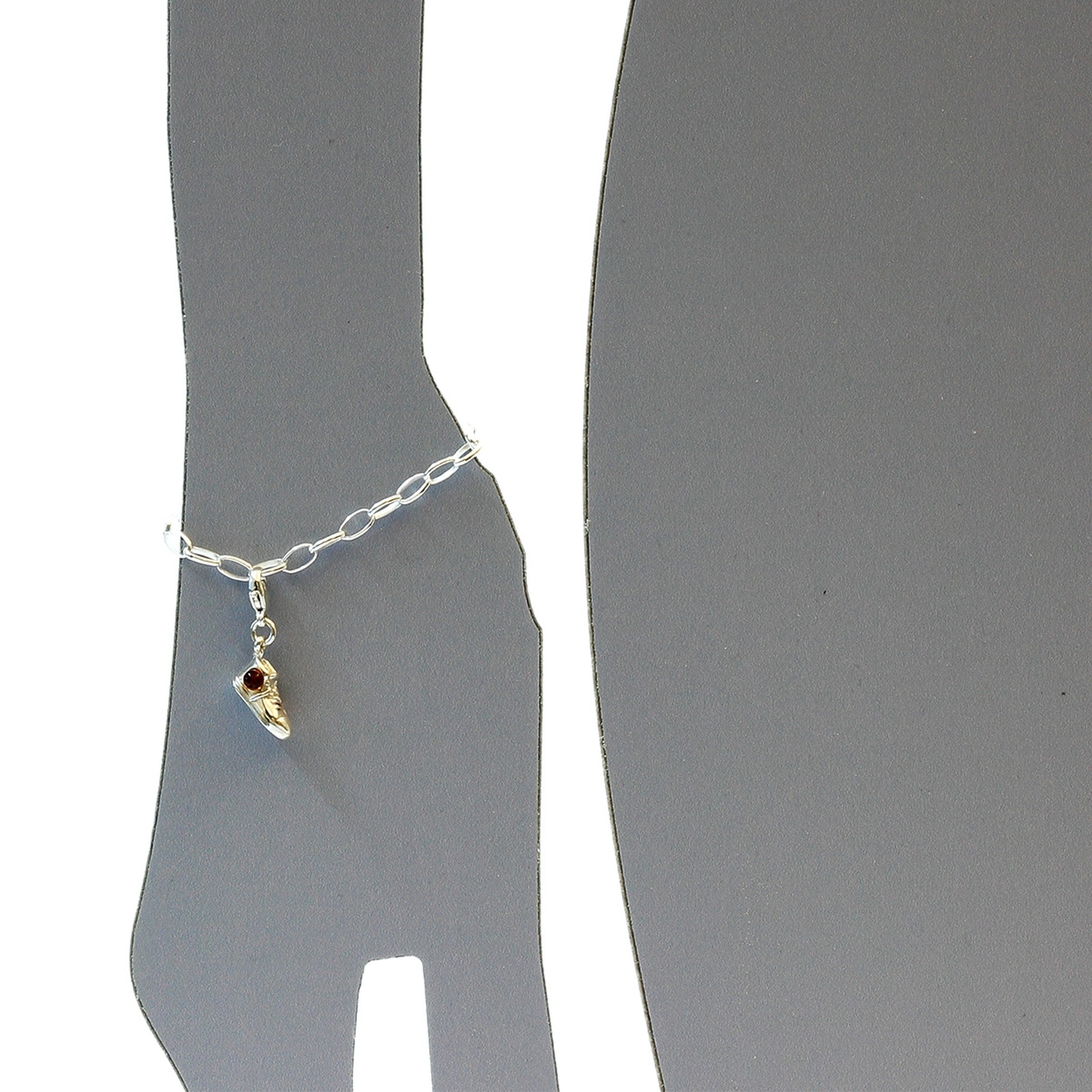 OSTSEE-SCHMUCK Kettenanhänger »- Sportschuh - Silber 925/000 - Bernstein«
