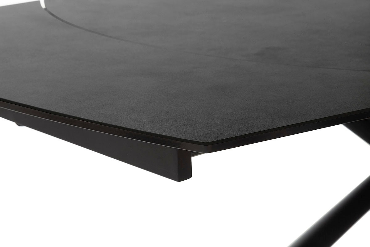 MCA furniture Esstisch »NICOSIA Vierfußtisch 130-190 cm«, (Einzelstück), Keramik, Metall, Rotationsauszug, ausziehbar, Tischplatte 11 mm