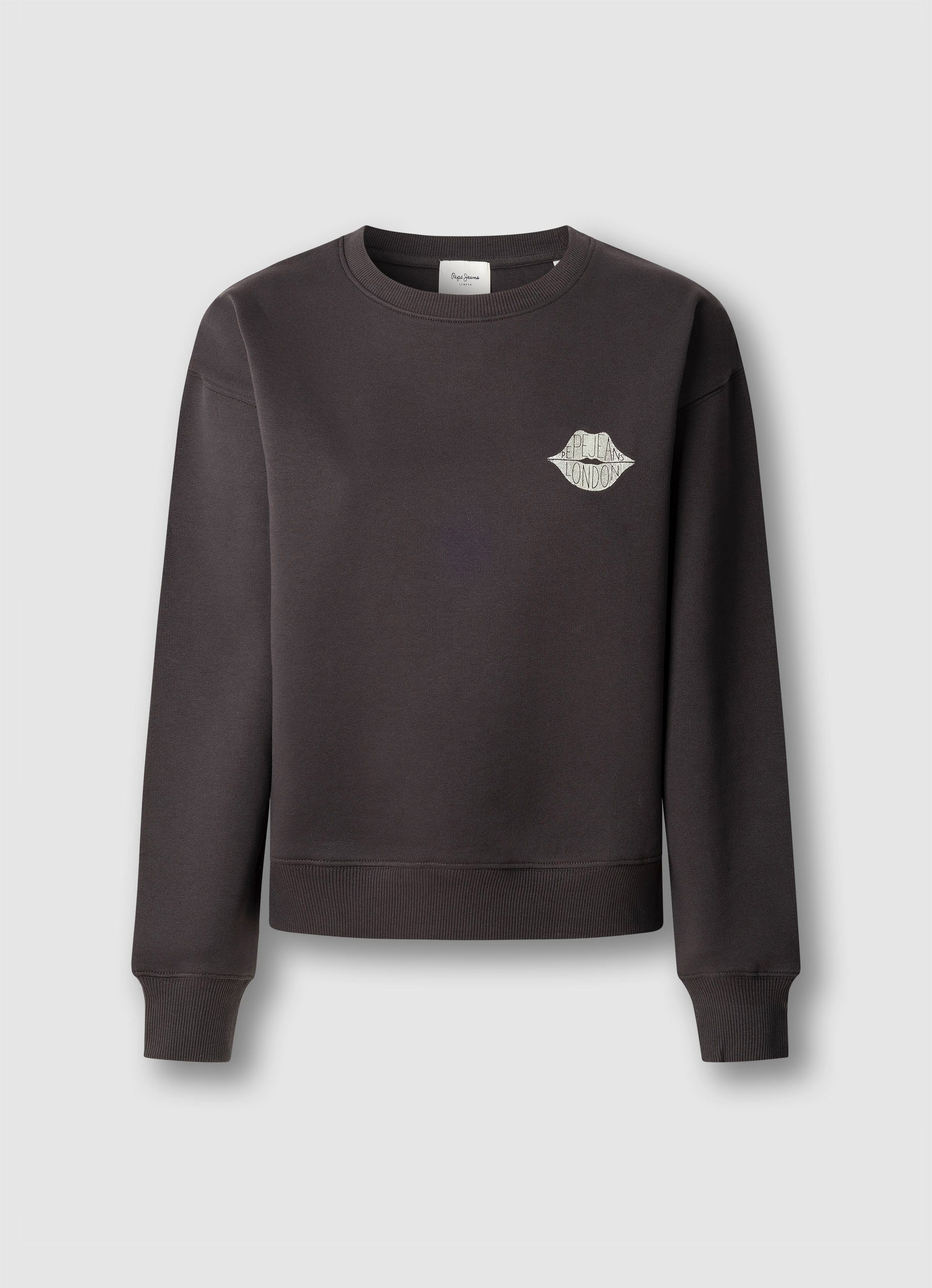 Pepe Jeans Sweatshirt »LETHA«, mit geripptem Rundhals
