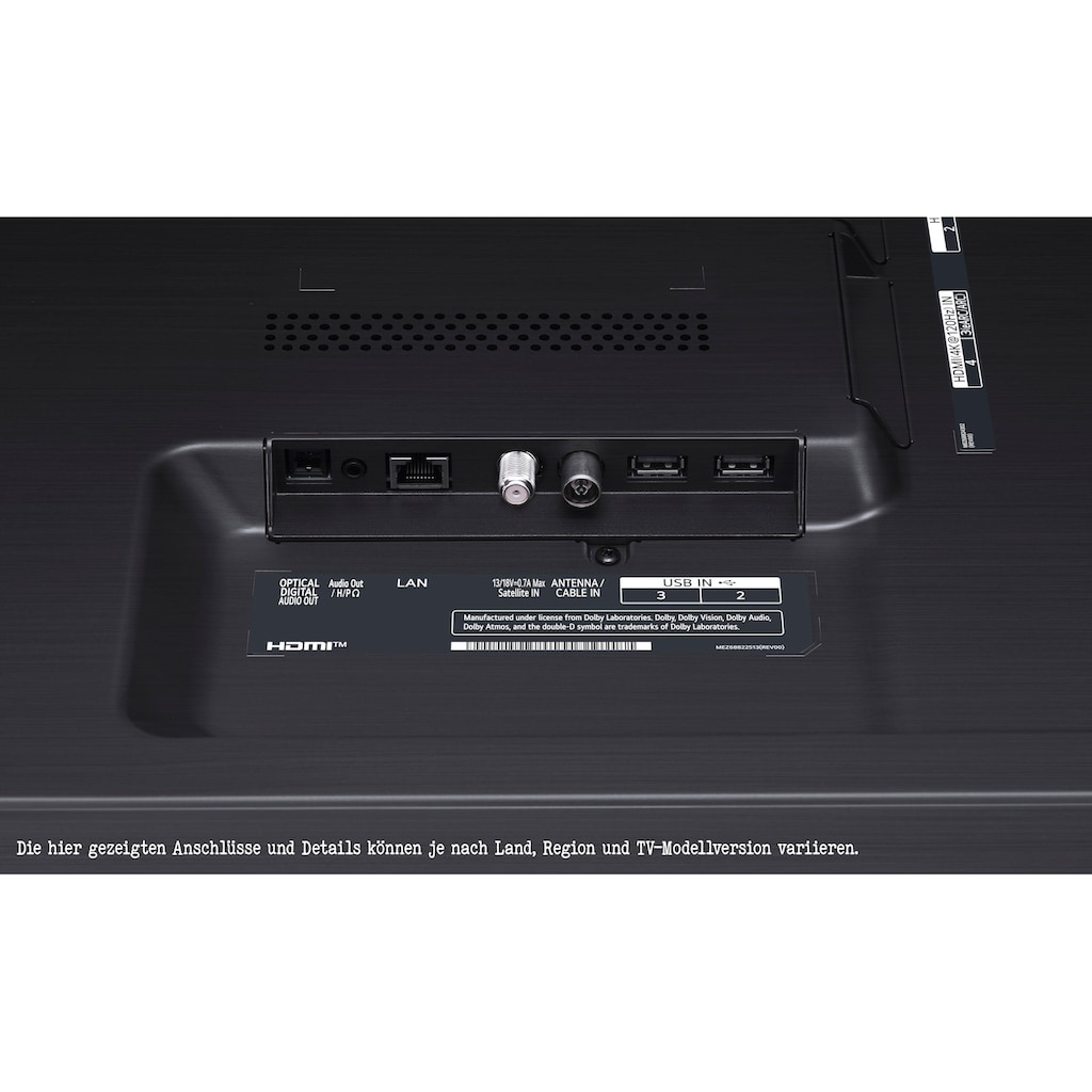 LG QNED-Fernseher »75QNED829QB«, 189 cm/75 Zoll, 4K Ultra HD, Smart-TV