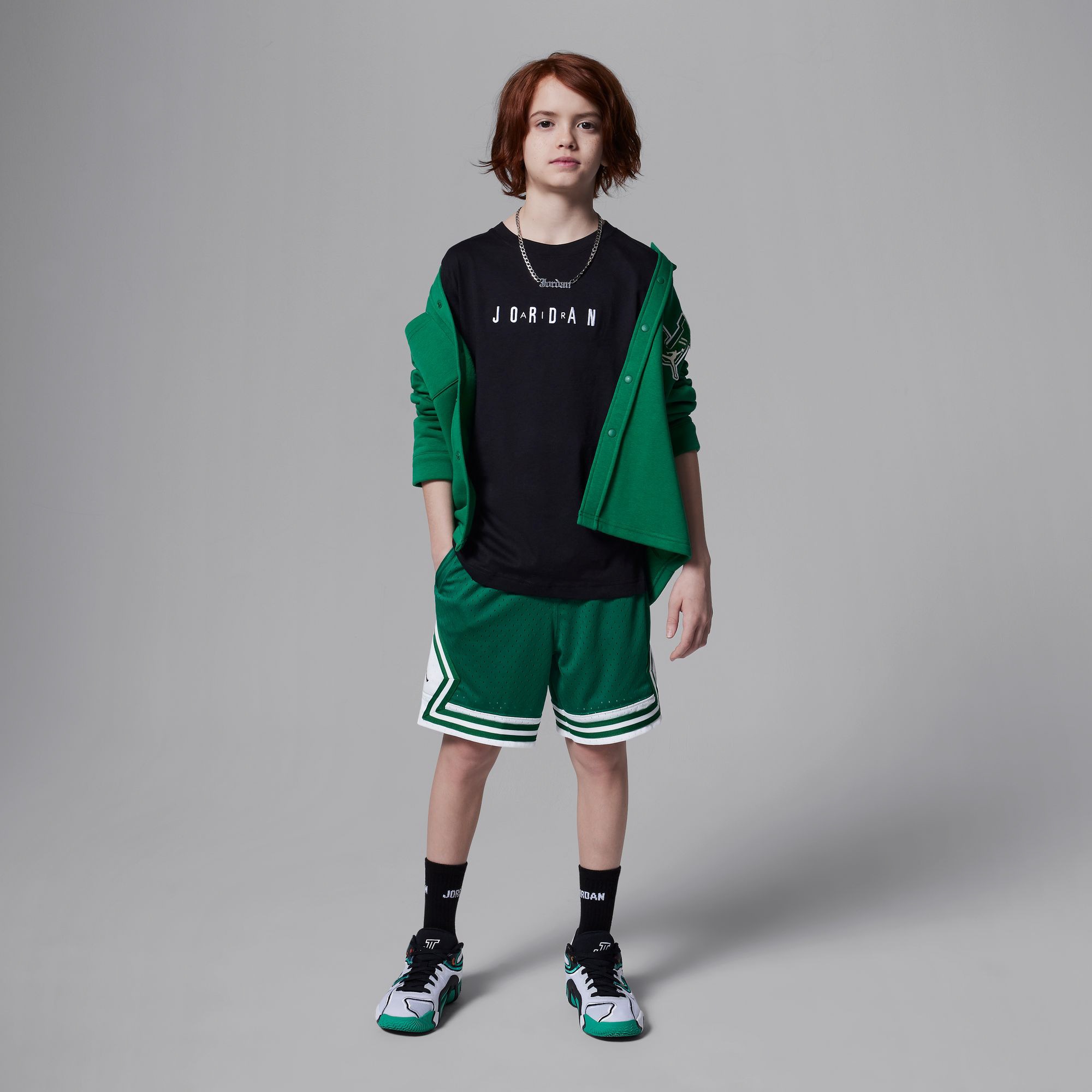 Jordan Print-Shirt »JDB MJ WORDMARK EMB CREW«