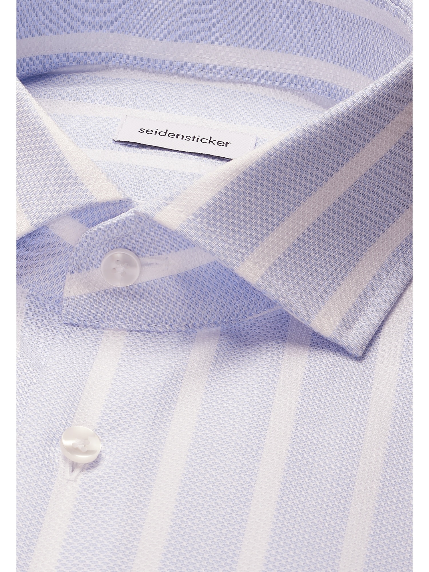 seidensticker Businesshemd »Schwarze Rose« Regular 1/1 Kentkragen Gestreift