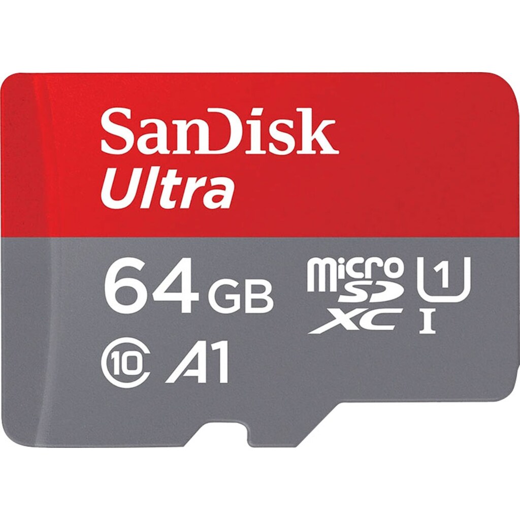 Sandisk Speicherkarte »Ultra® microSD™ Card für Chromebook 64 GB«, (UHS Class 1 120 MB/s Lesegeschwindigkeit)