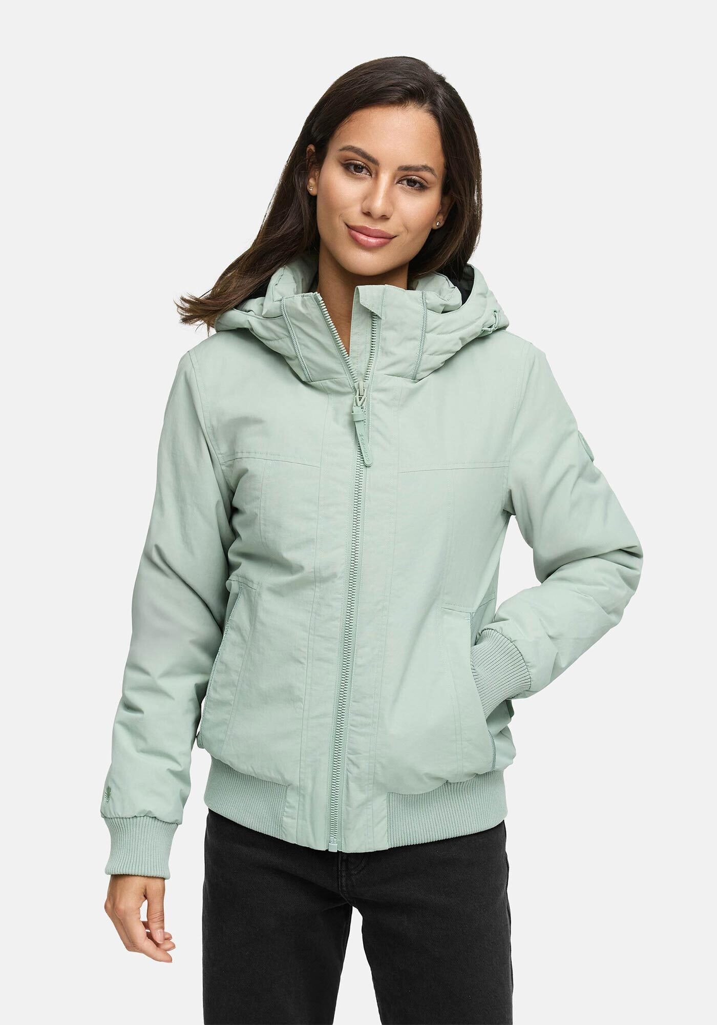 Marikoo Winterjacke »Marikoo Mooni Damen Herbst Caban Jacke N084«