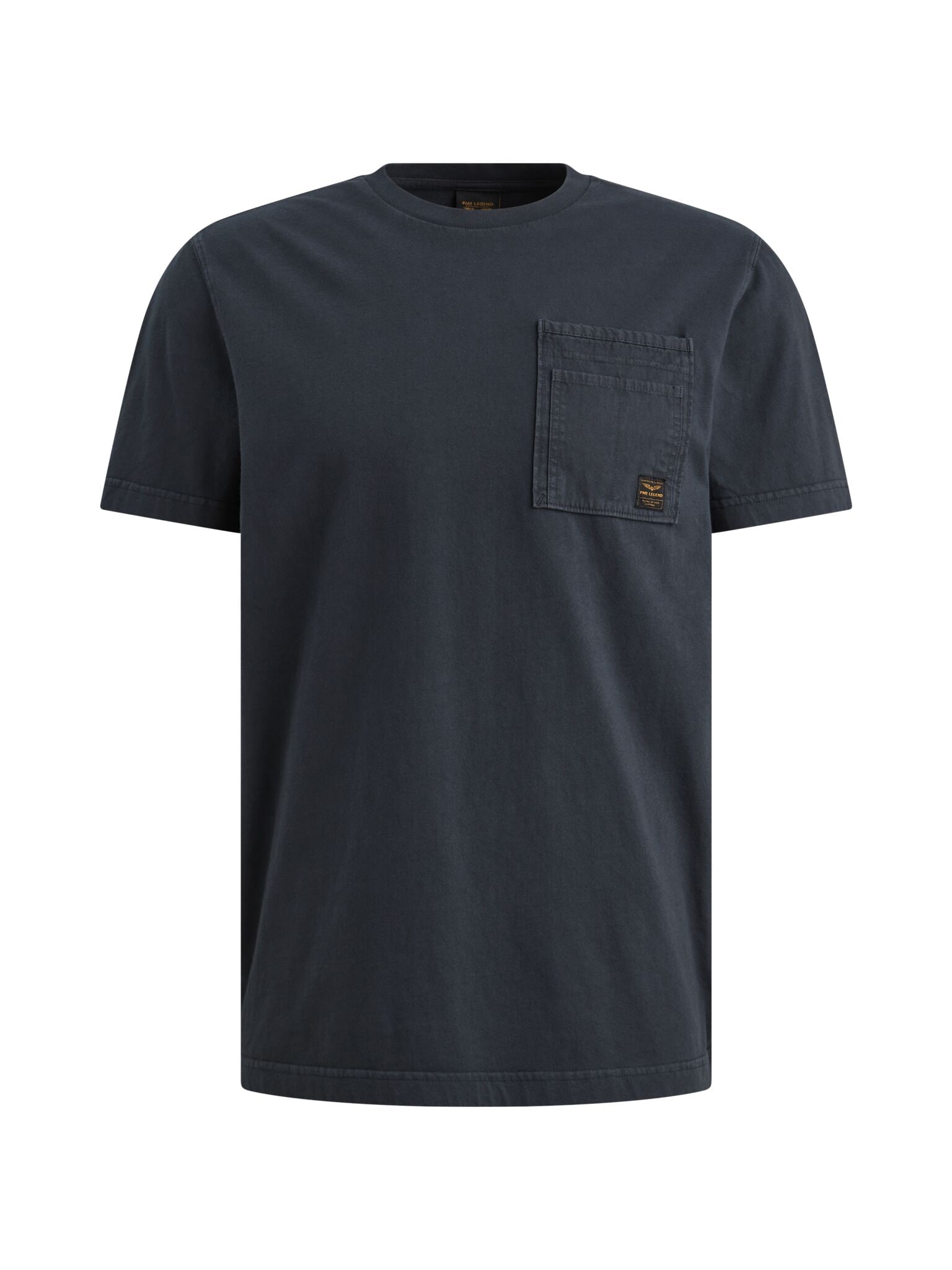 PME LEGEND T-Shirt »Short sleeve r-neck single jersey gd« mit Logo Stickerei
