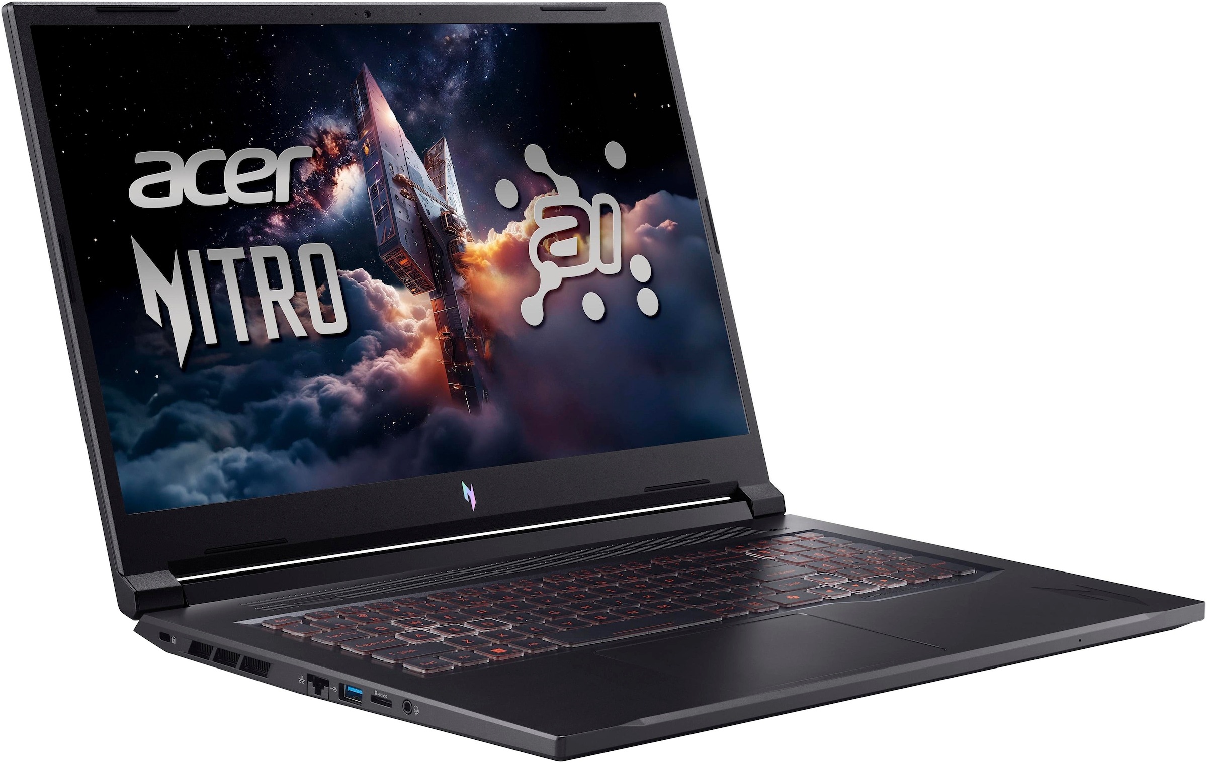 Acer Gaming-Notebook »ANV17-41 RTX 5050/5060/5070«, 43,94 cm, / 17,3 Zoll, AMD, Ryzen 5, GeForce RTX 5050, 512 GB SSD
