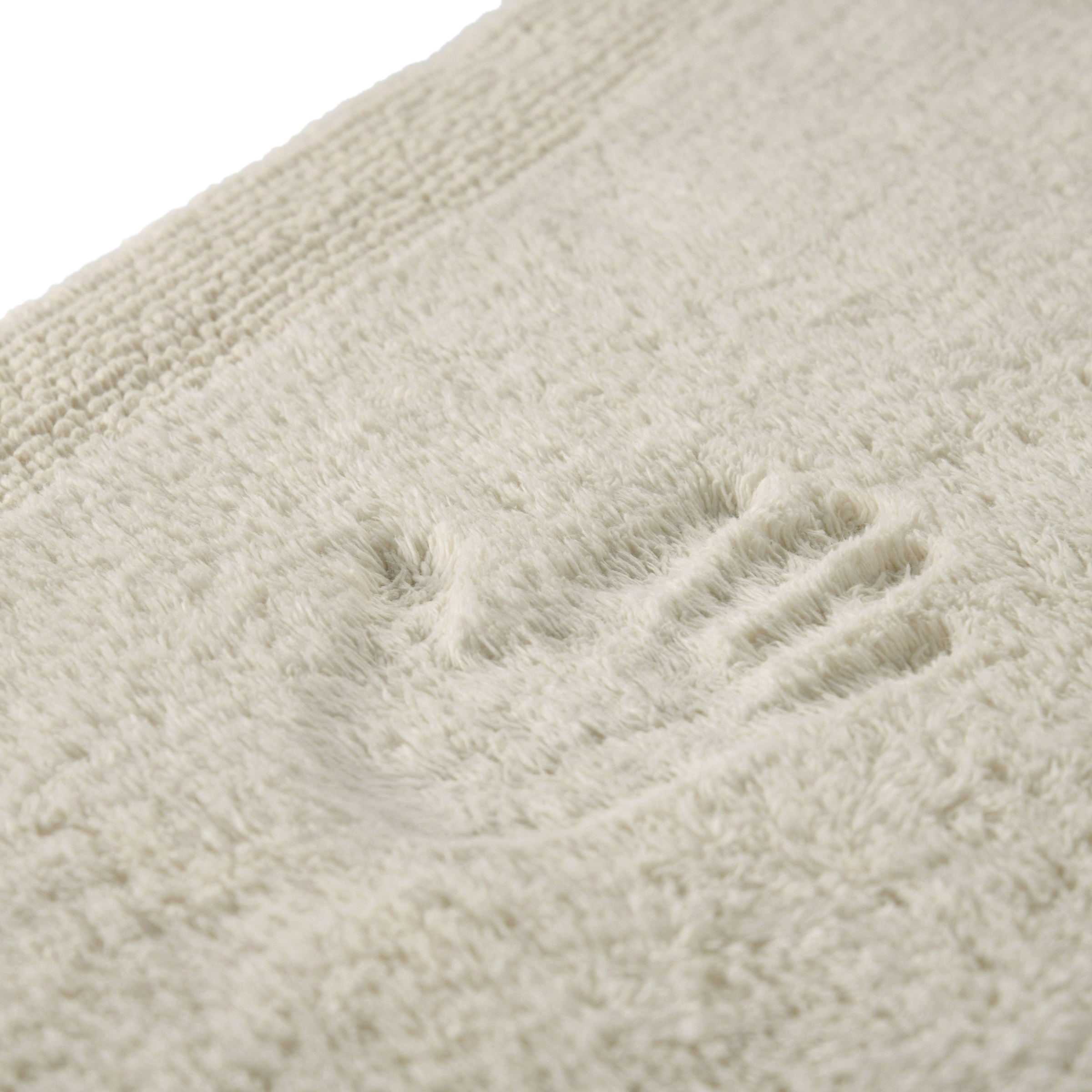 OTTO home Badematte »Kapra, Badvorleger, Badezimmer Teppich« Höhe 14 mm beidseitig nutzbar | fußbodenheizungsgeeignet | strapazierfähig mit Bordüre, Badteppich, Badematte, Baumwolle