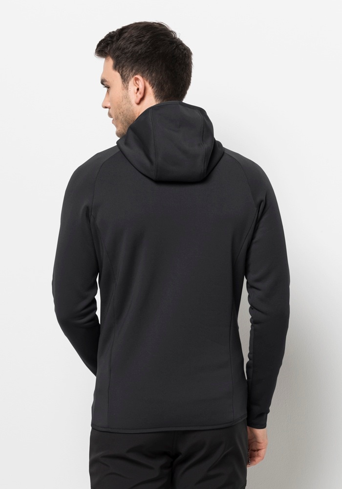 Jack Wolfskin Fleecejacke »BAISELBERG HOODED FZ M« mit Kapuze