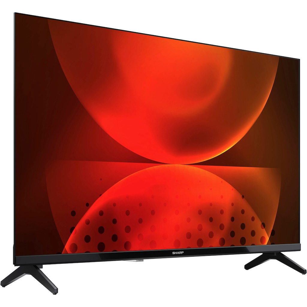 Sharp LED-Fernseher »SHARP 32FH2EA HD Ready Frameless Android TV 80cm (32 Zoll), 3X HDMI«, 80 cm/32 Zoll, HD-ready, Android TV-Smart-TV