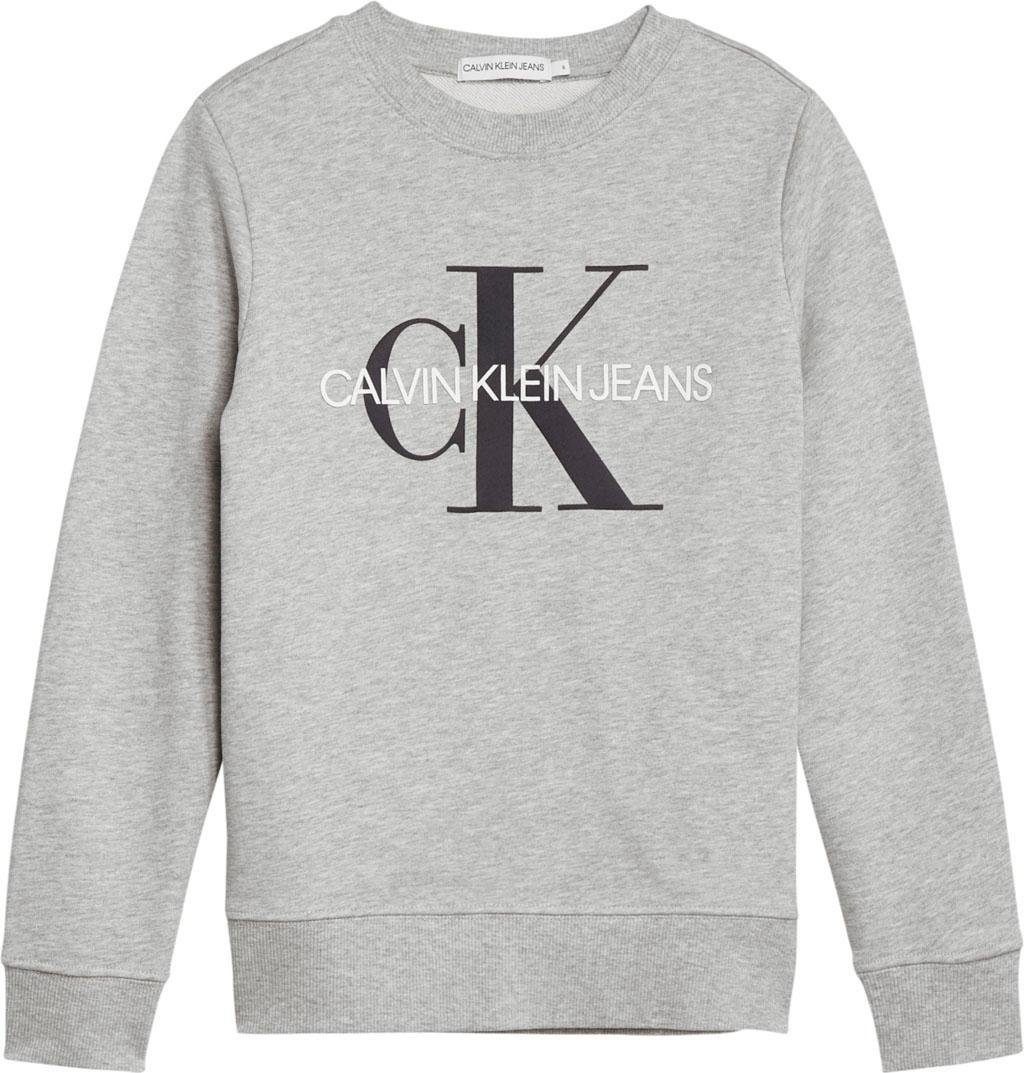 Calvin Klein Jeans Sweatshirt, Ärmel mit Rippbündchen