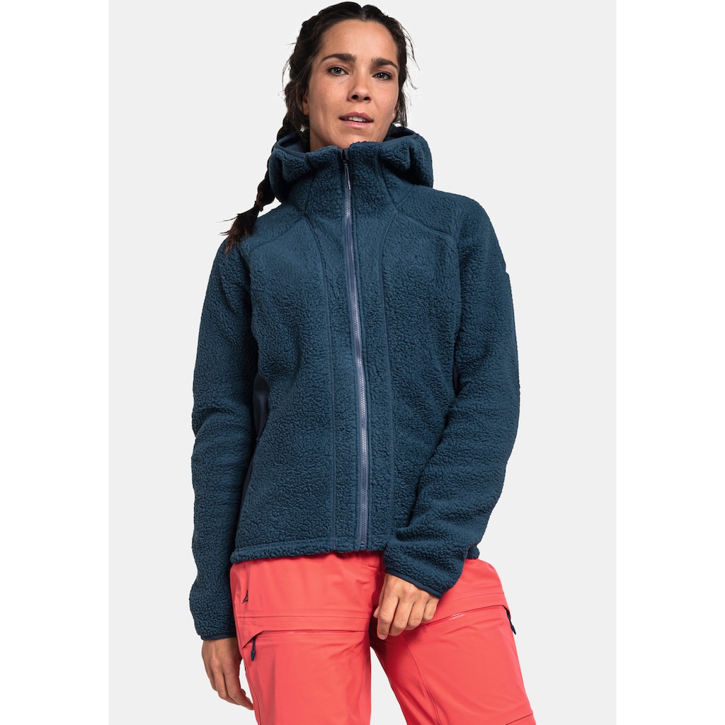 Schöffel Fleecejacke »Fleece Hoody Trifide L«, mit Kapuze