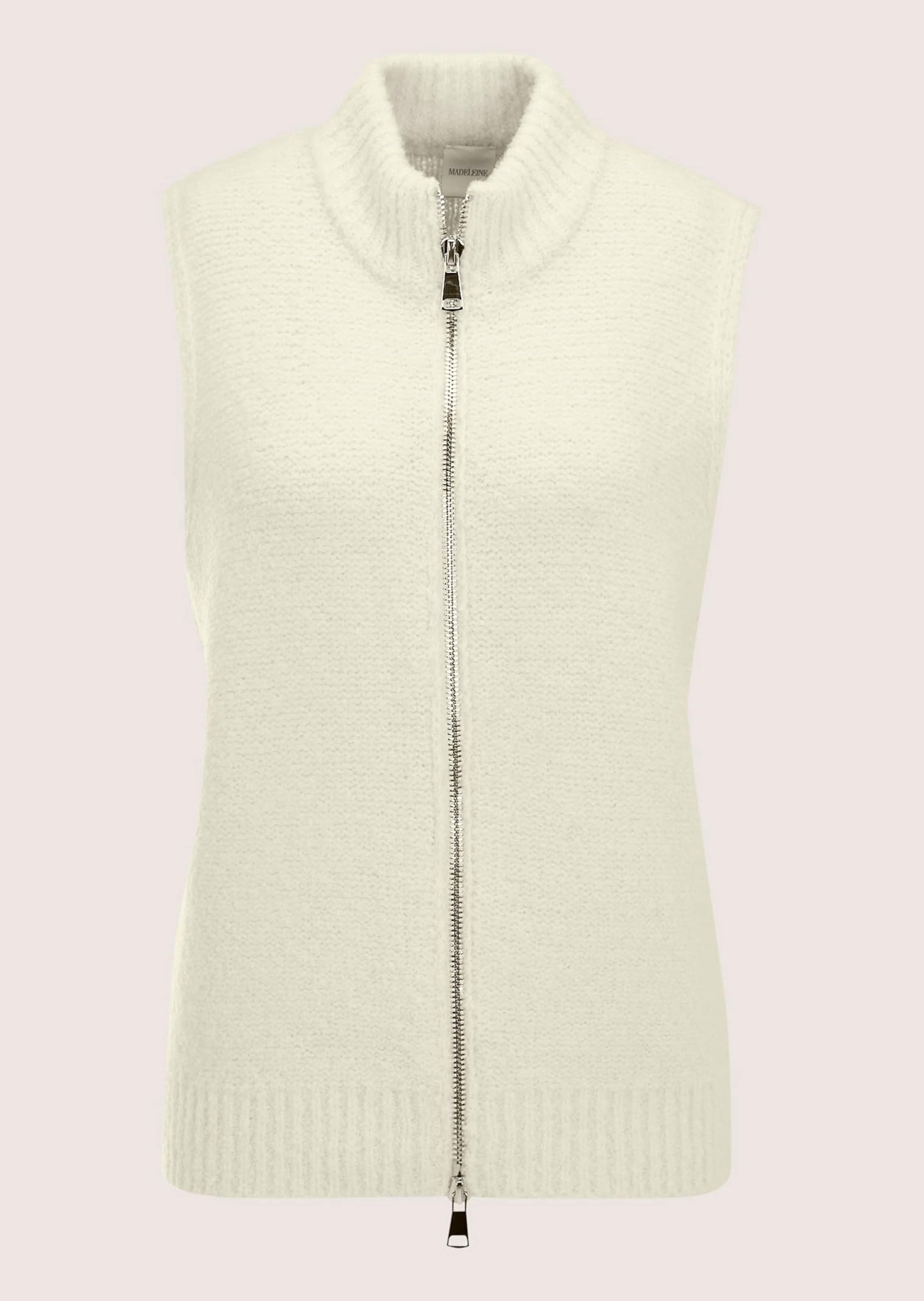MADELEINE Strickjacke »Strickweste Modische Weste mit Grobstrick-Design« Markanter Grobstrick