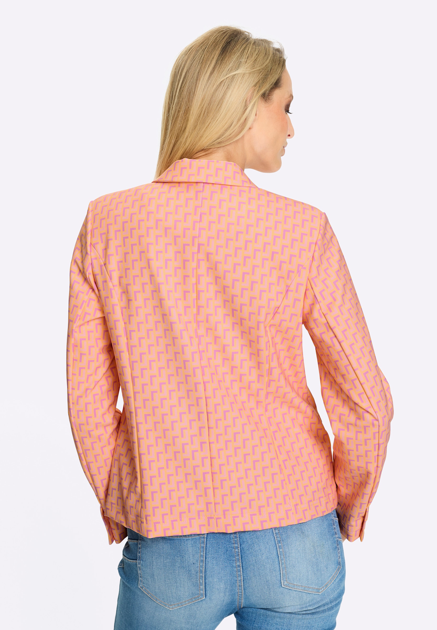 heine Blusenblazer »Druckblazer Jerseyblazer«