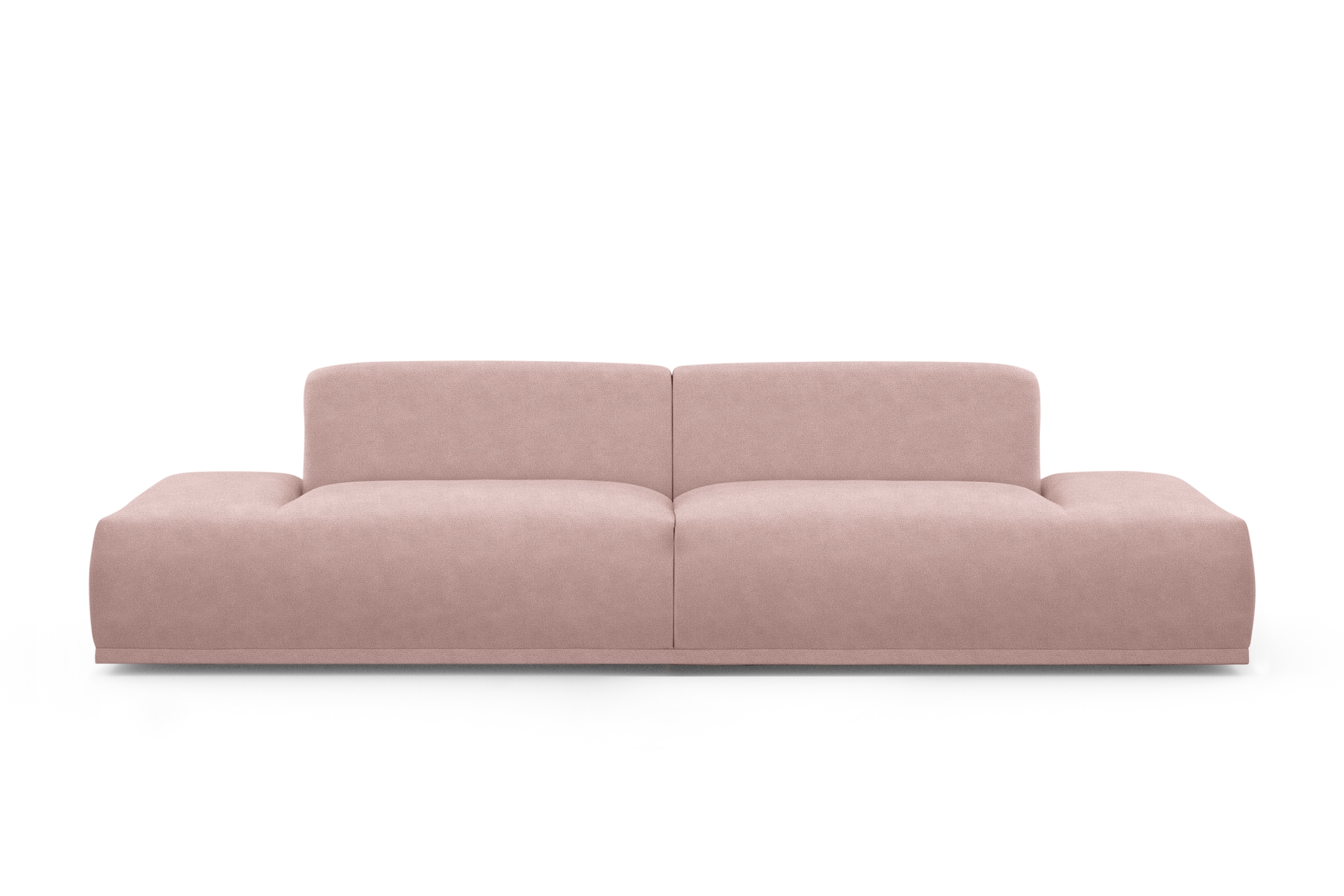 TRENDMANUFAKTUR Big-Sofa »Braga, toller Sitzkomfort, Designsofa«, in moderner Optik, mit hochwertigem Kaltschaum