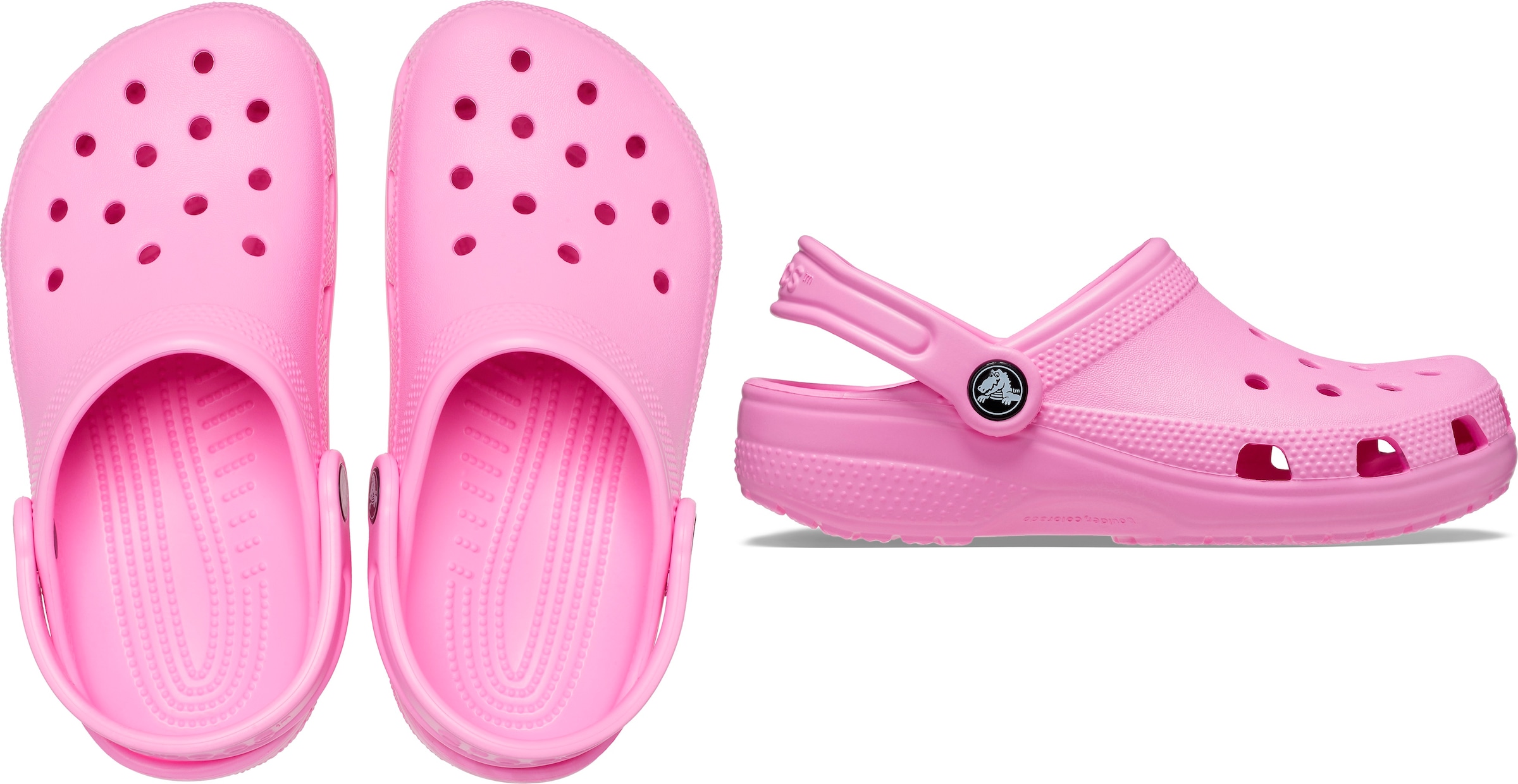 Crocs Clog »Classic K«  Sommerschuh, Hausschuh, Badeschuh mit schwenkbarem Fersenriemchen