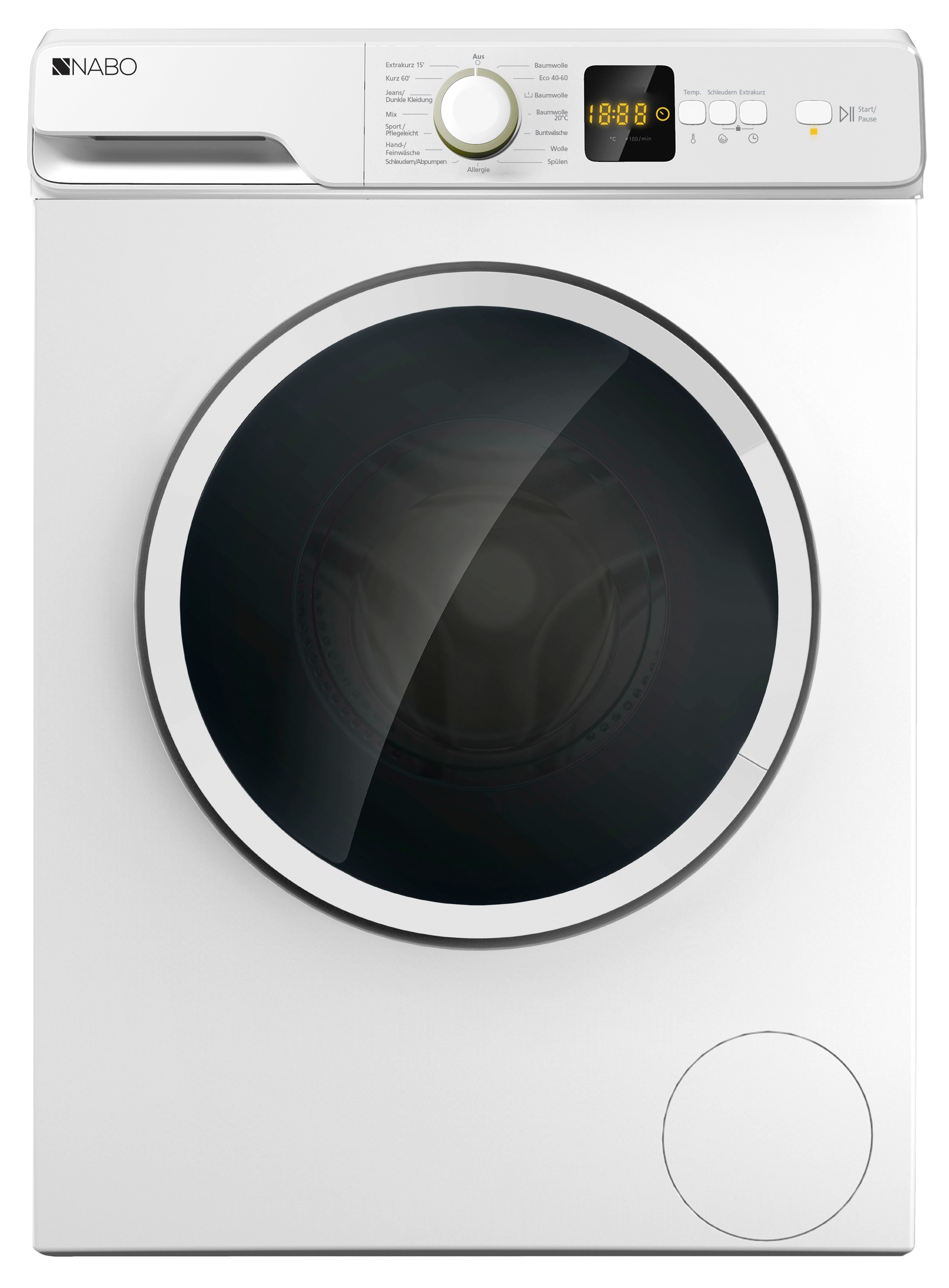 NABO Waschmaschine »WM 1420«, WM 1420, 1400 U/min