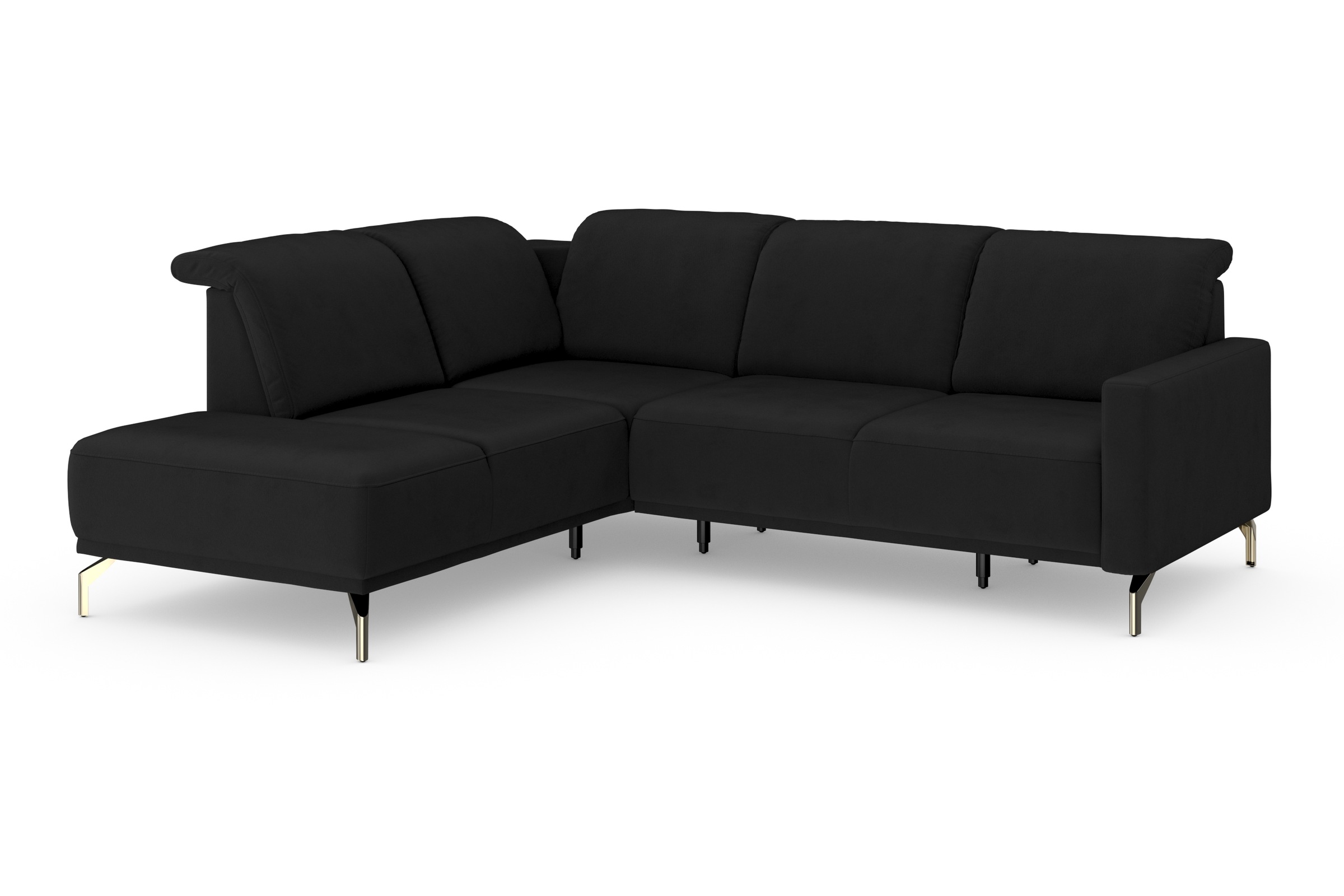 sit&more Ecksofa »Bailando L-Form«, wahlweise mit Kopfteilverstellung und Vorziehsitz, motorisch