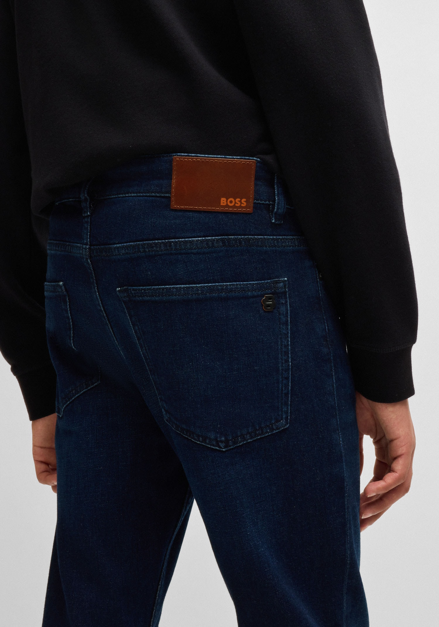 BOSS ORANGE Slim-fit-Jeans »Delaware«, mit normaler Bundhöhe