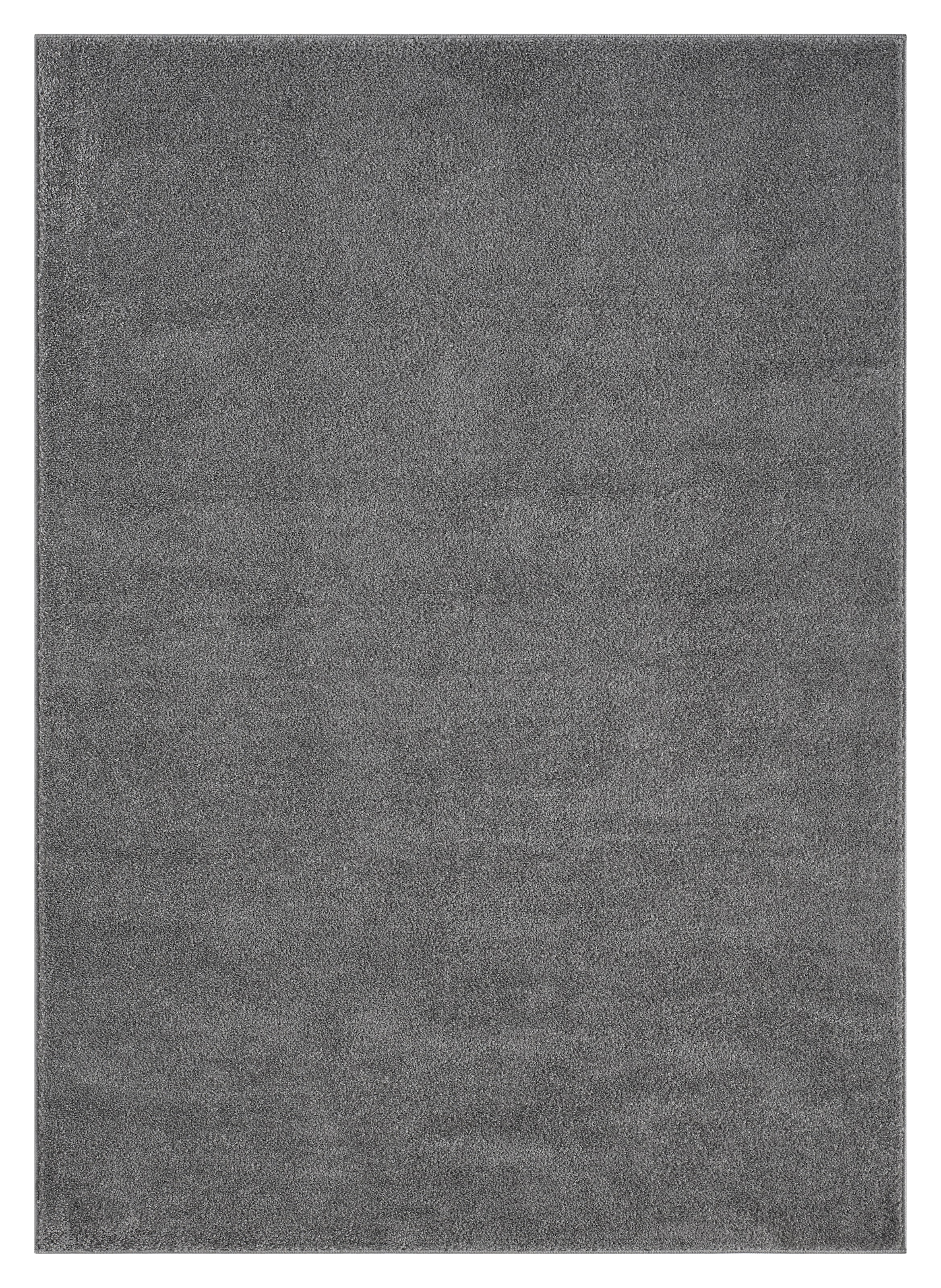 OTTO home Teppich »Lisam« rechteckig 15 mm Höhe meliert, uni, weich, Wohnzimmer, Schlafzimmer