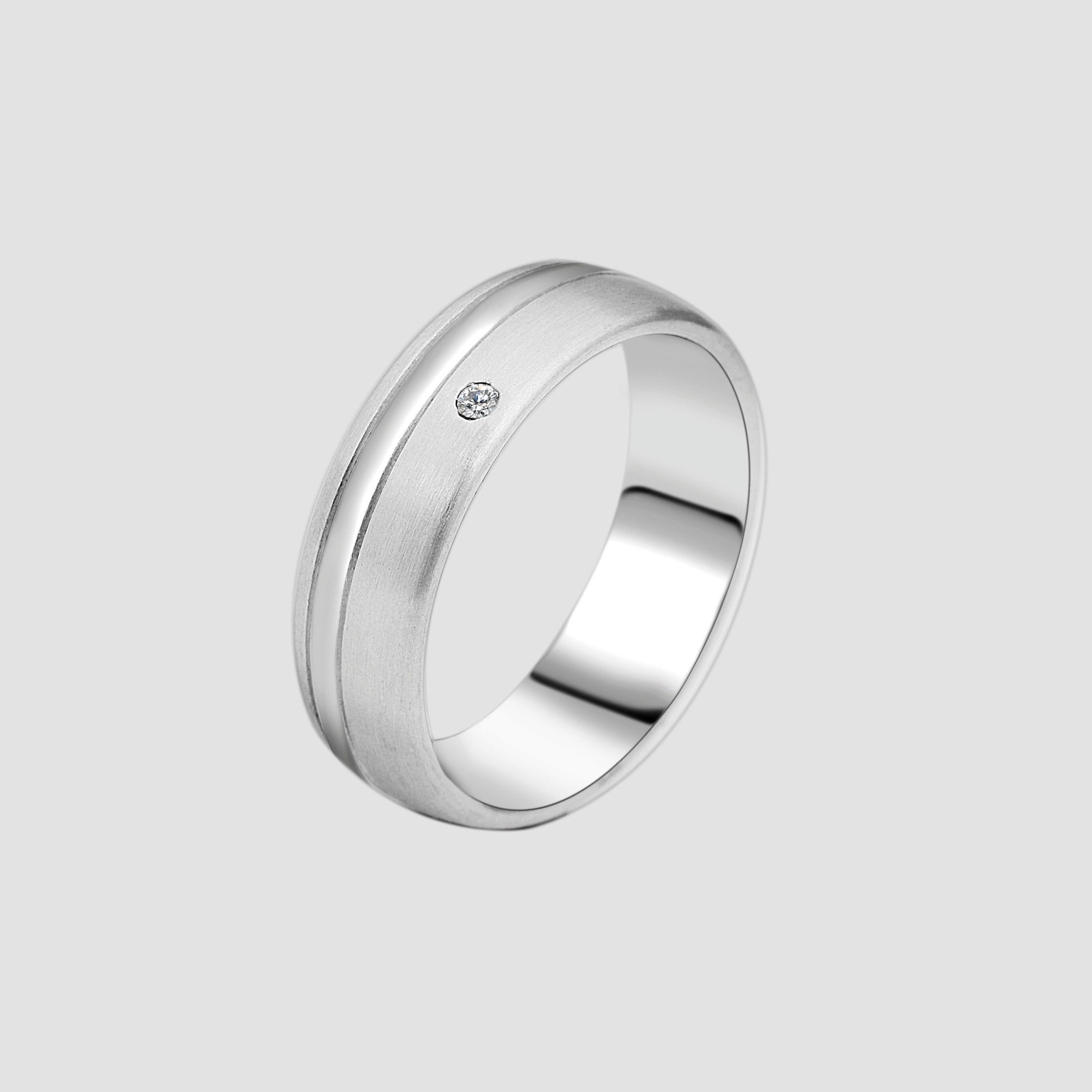 Adelia´s Fingerring »Damen Ring aus Edelstahl mit Strass Steinchen«
