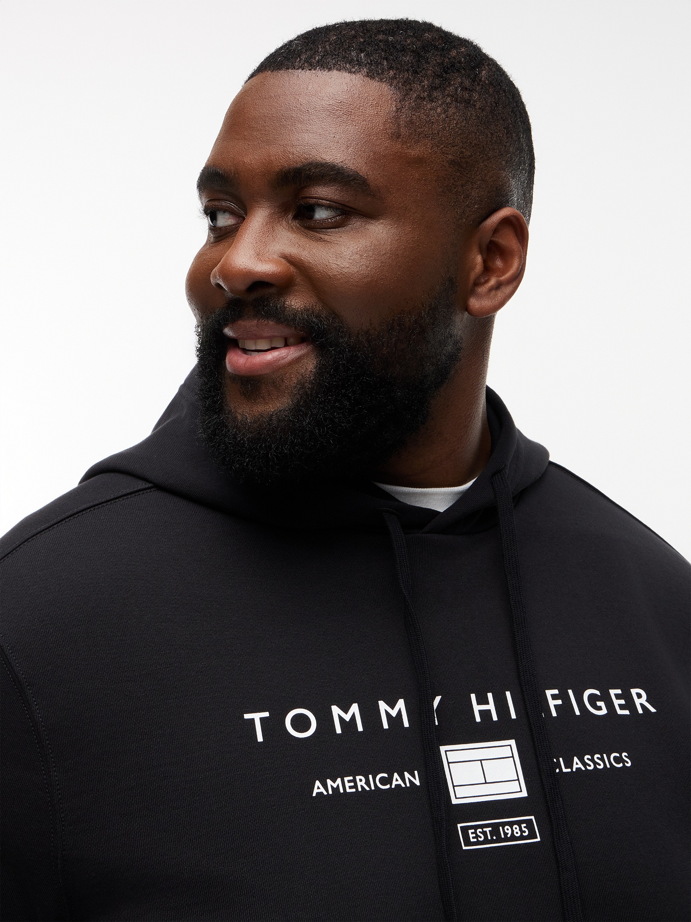 Tommy Hilfiger Big & Tall Hoodie »BT-BRAND L0VE TR MONO STOCK«, Große Größen, normale Passform
