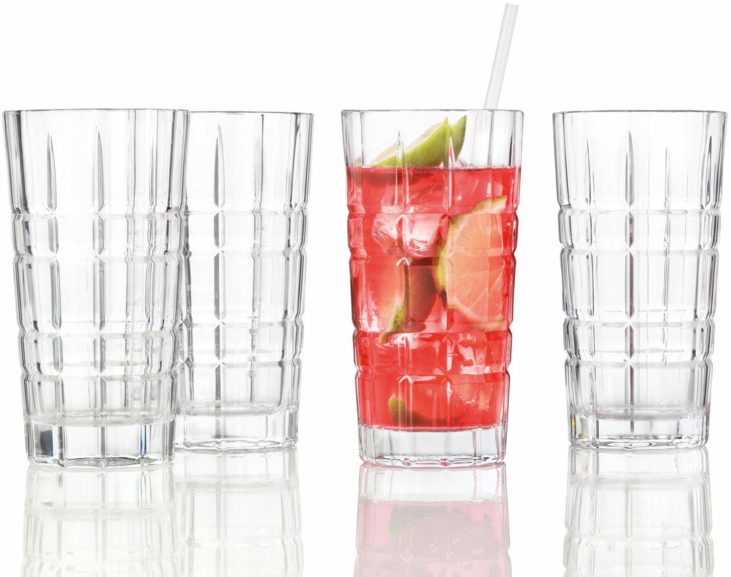 LEONARDO Longdrinkglas »SPIRITII«, (Set, 4 tlg.), 4-teilig