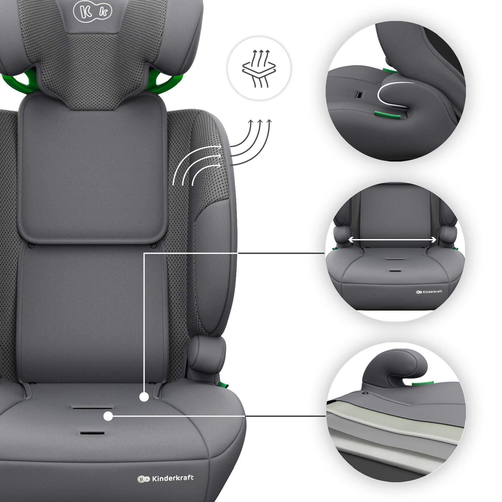 Kinderkraft Autokindersitz »COMFORT UP 2 PLUS«