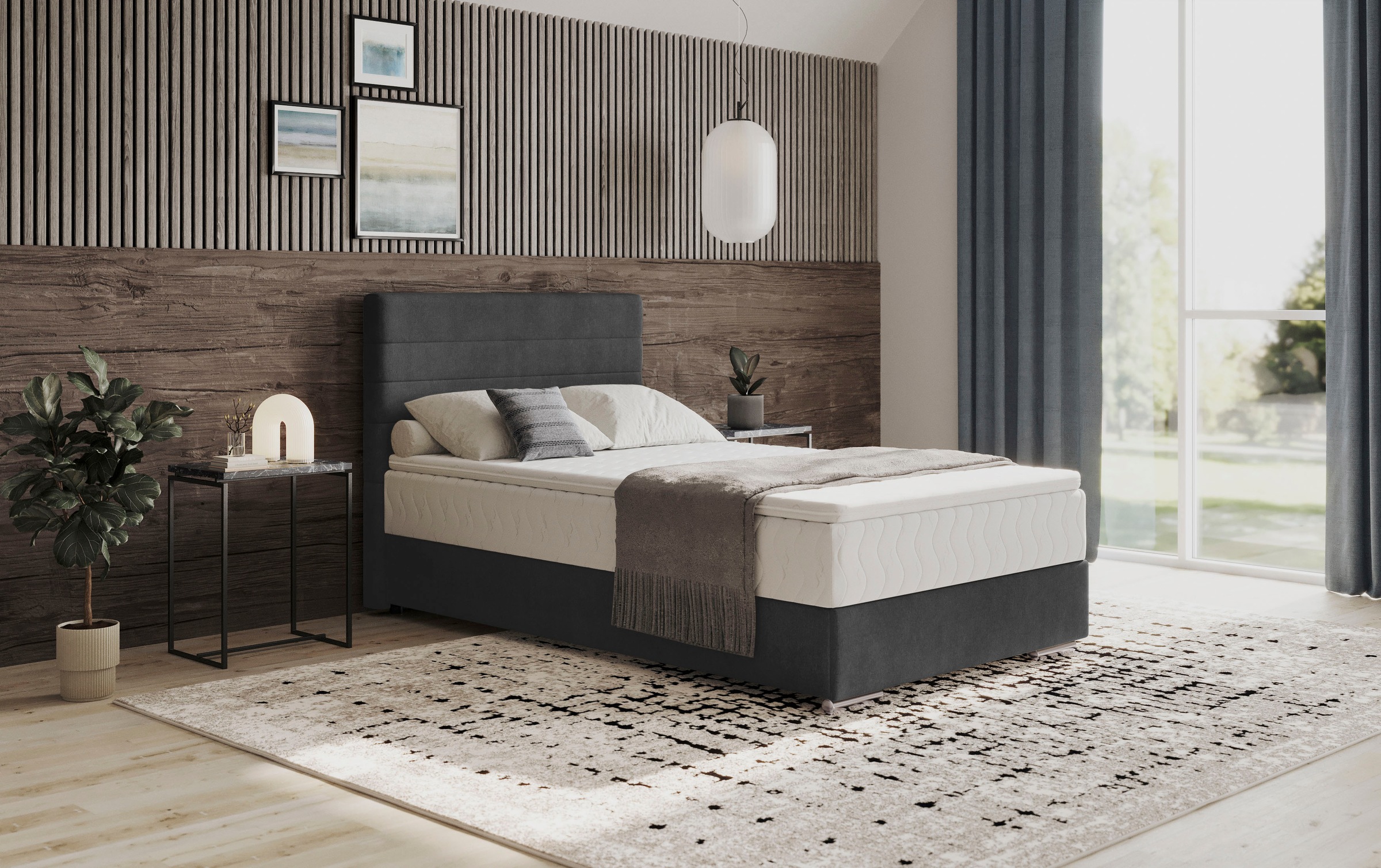 Mr. Couch Boxbett »Stratus 2«, inkl. Bettkasten und Matratze