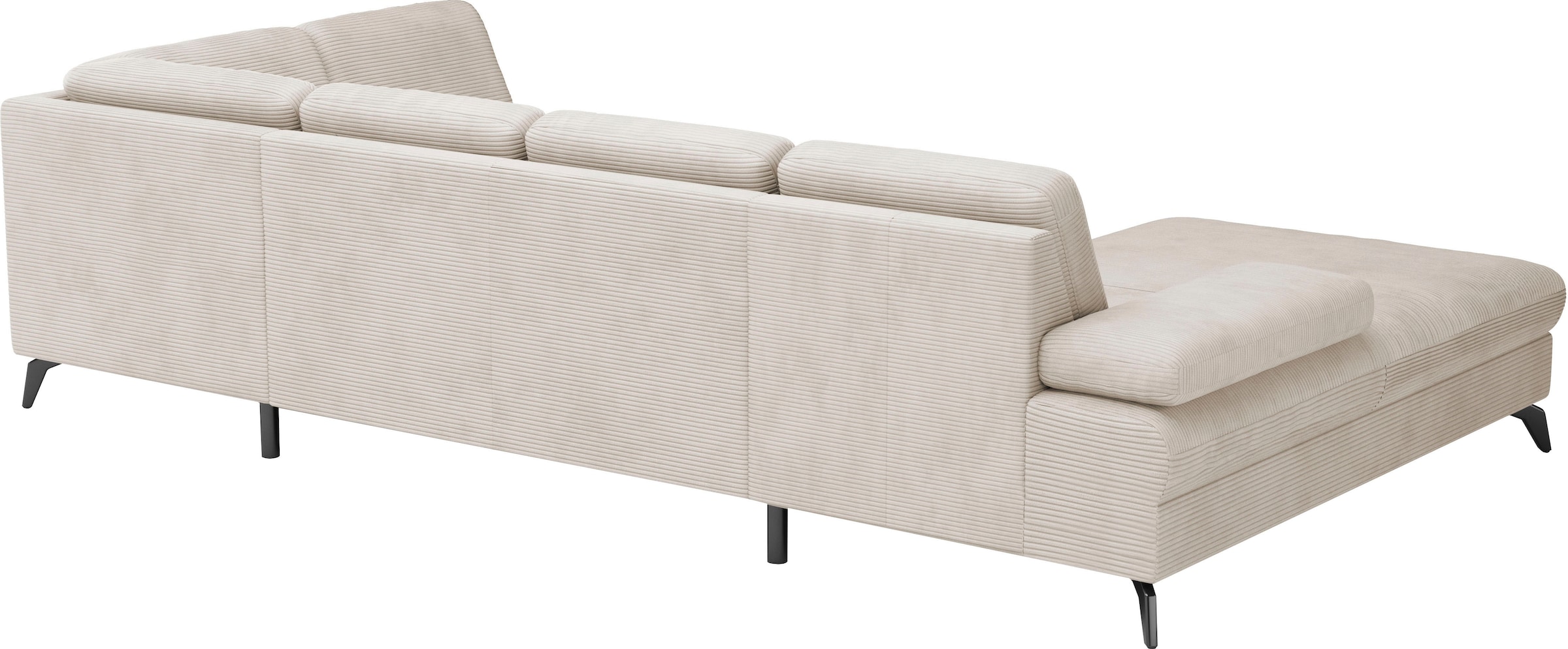 sit&more Wohnlandschaft »Morris Jubi U-Form«, inkl. Armteilfunktion und 1 Zierkissen, wahlweise mit Bettfunktion