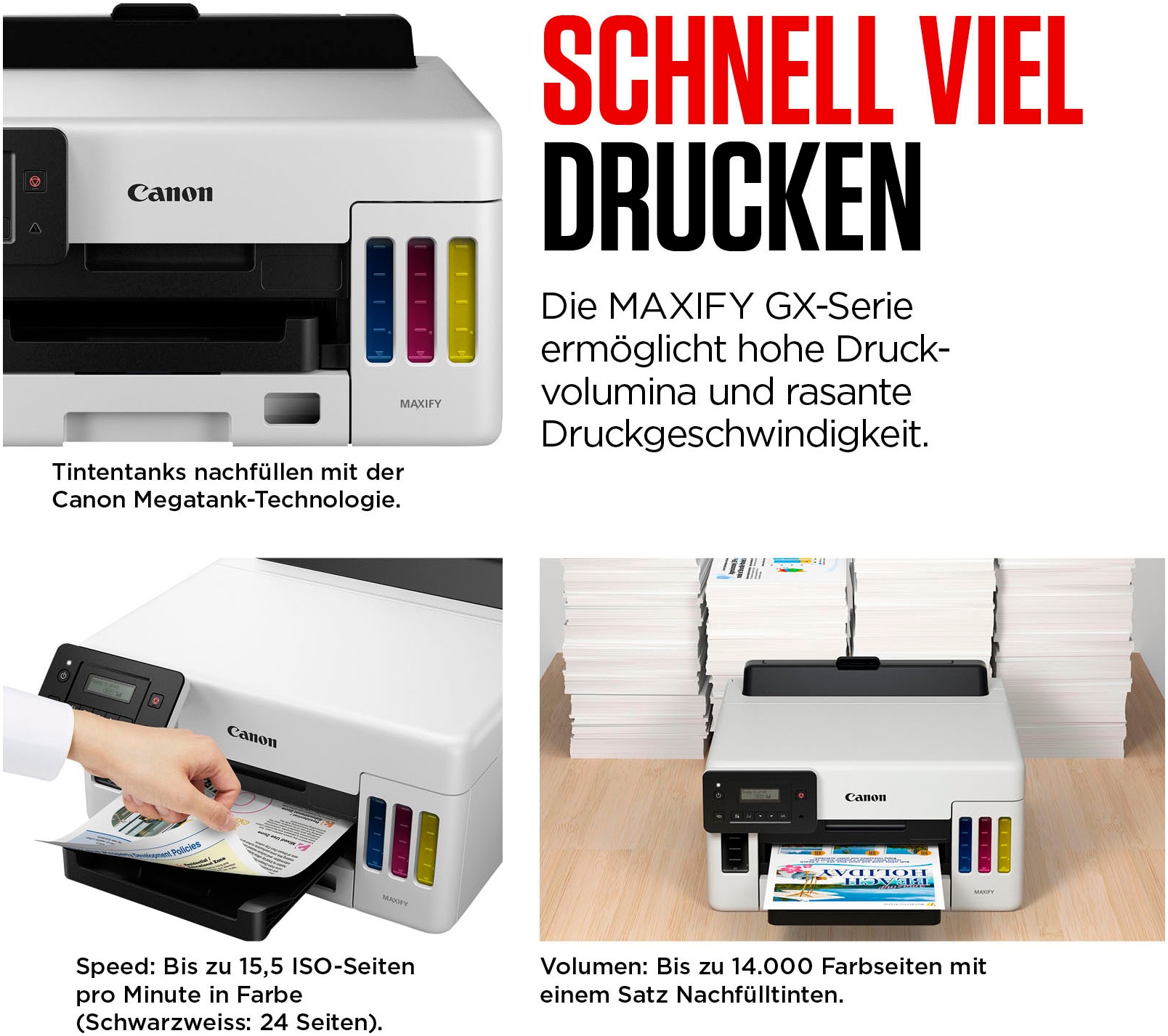 Canon Multifunktionsdrucker »MAXIFY GX1050«