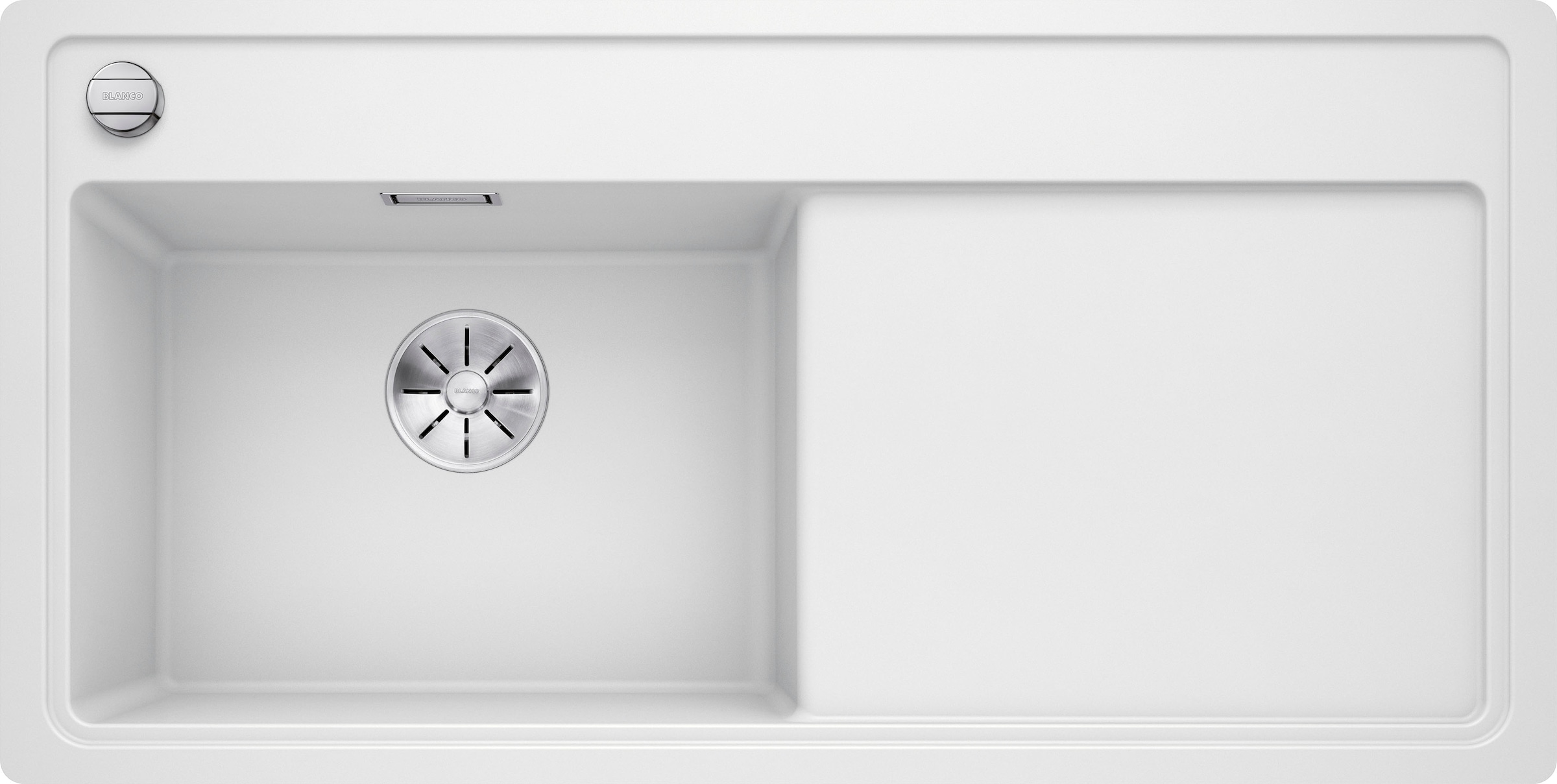 Blanco Küchenspüle »ZENAR XL 6 S-F« Set,  Mit Ablauffernbedienung