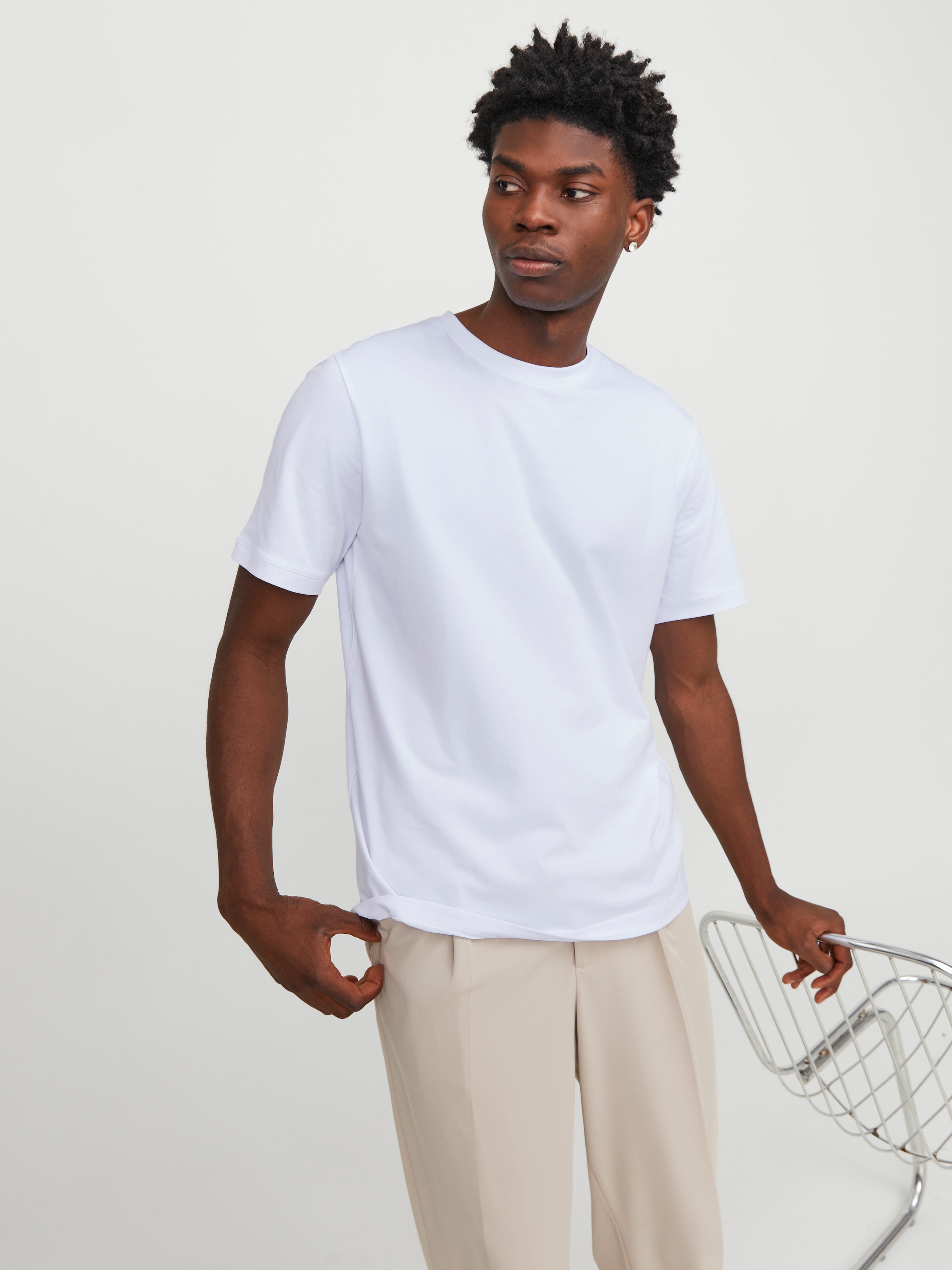 Jack & Jones Rundhalsshirt »JJEURBAN EDGE TEE SS O-NECK NOOS« mit Rundhalsausschnitt