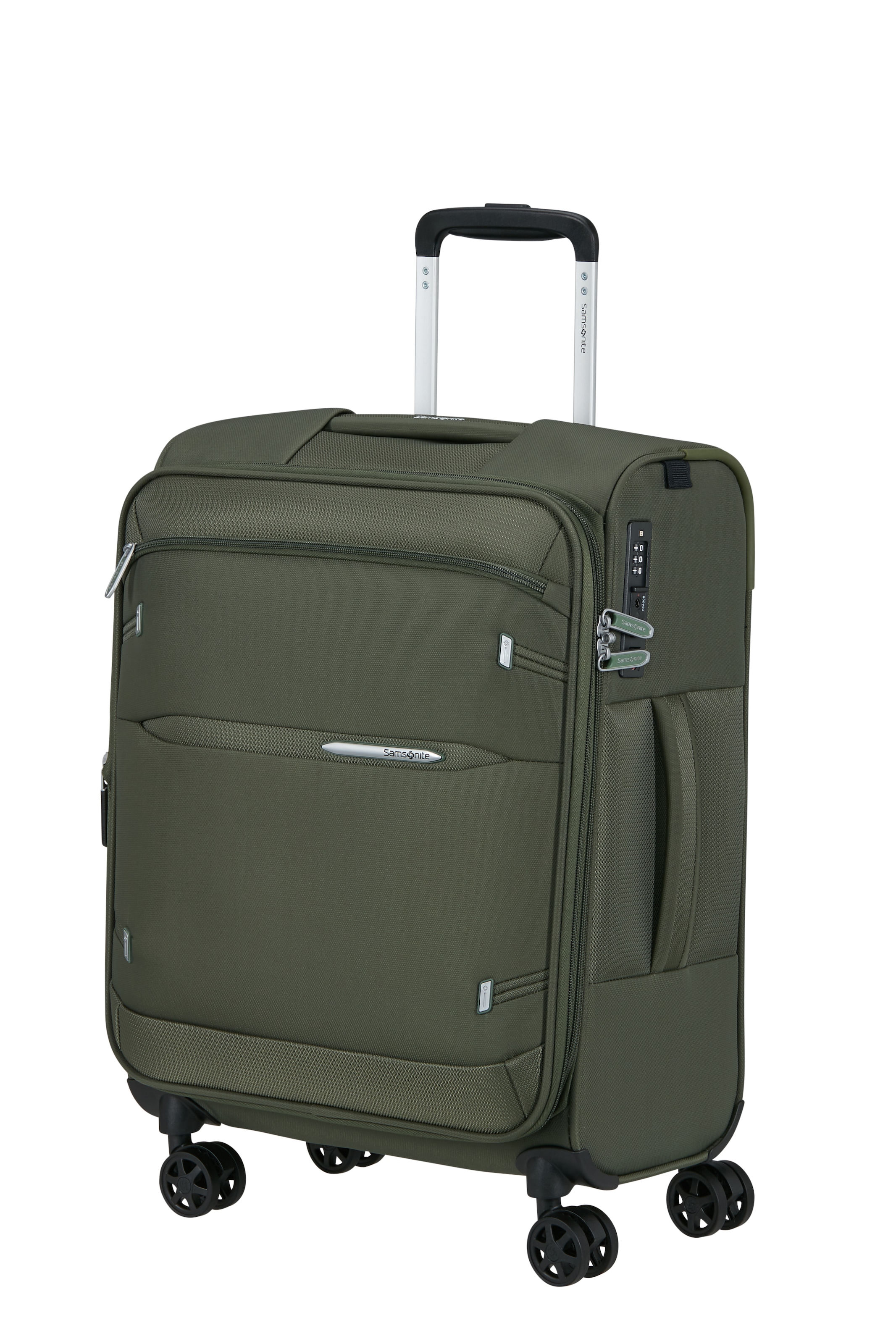 Samsonite Hartschalen-Trolley »GOTWIST« 42 l 4 Rollen mit Teleskopgriff und mehreren Tragegriffen, innen aus Polyester