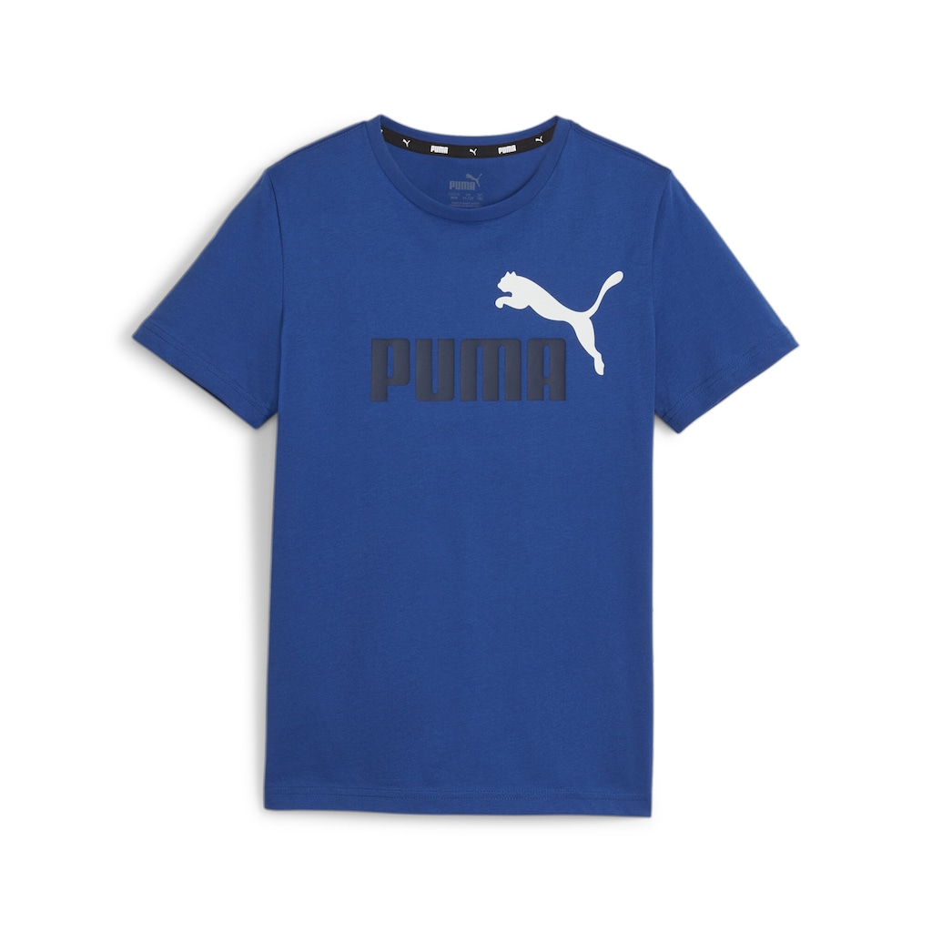 PUMA T-Shirt »ESS+ 2 COL LOGO TEE B«