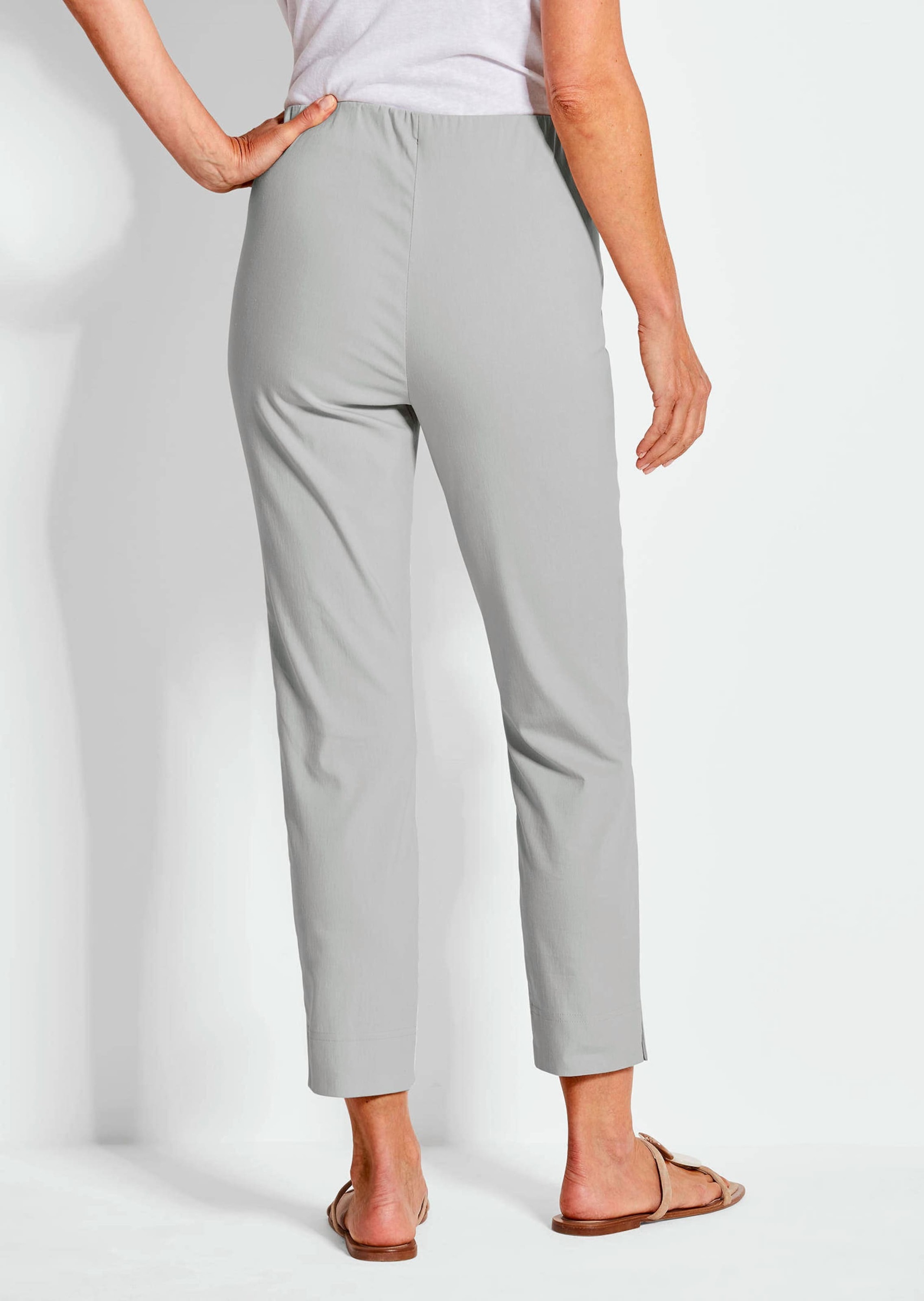 GOLDNER 7/8-Hose »Stretchhose LOUISA, dehnbar & mit Taschen«