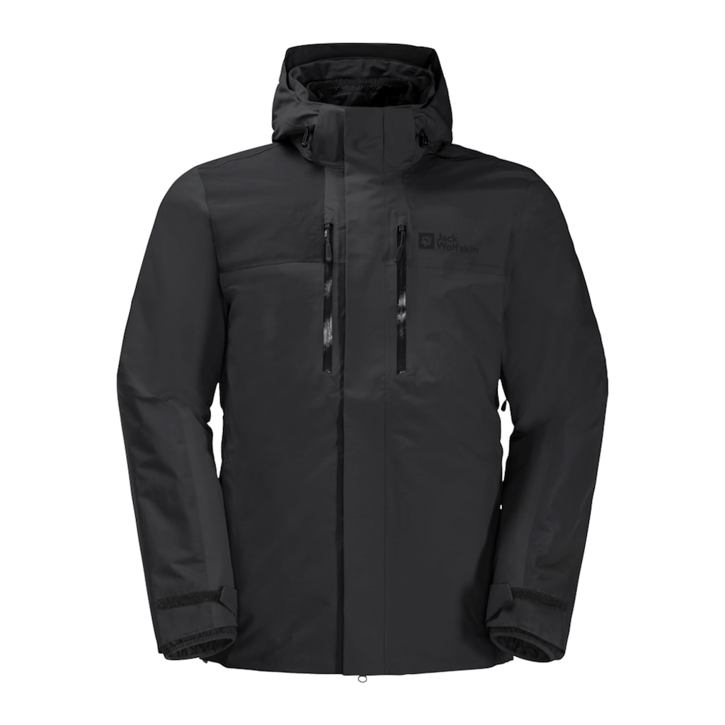 Jack Wolfskin 3-in-1-Funktionsjacke »JASPER 3IN1 JKT M«, (2 teilig), mit Kapuze