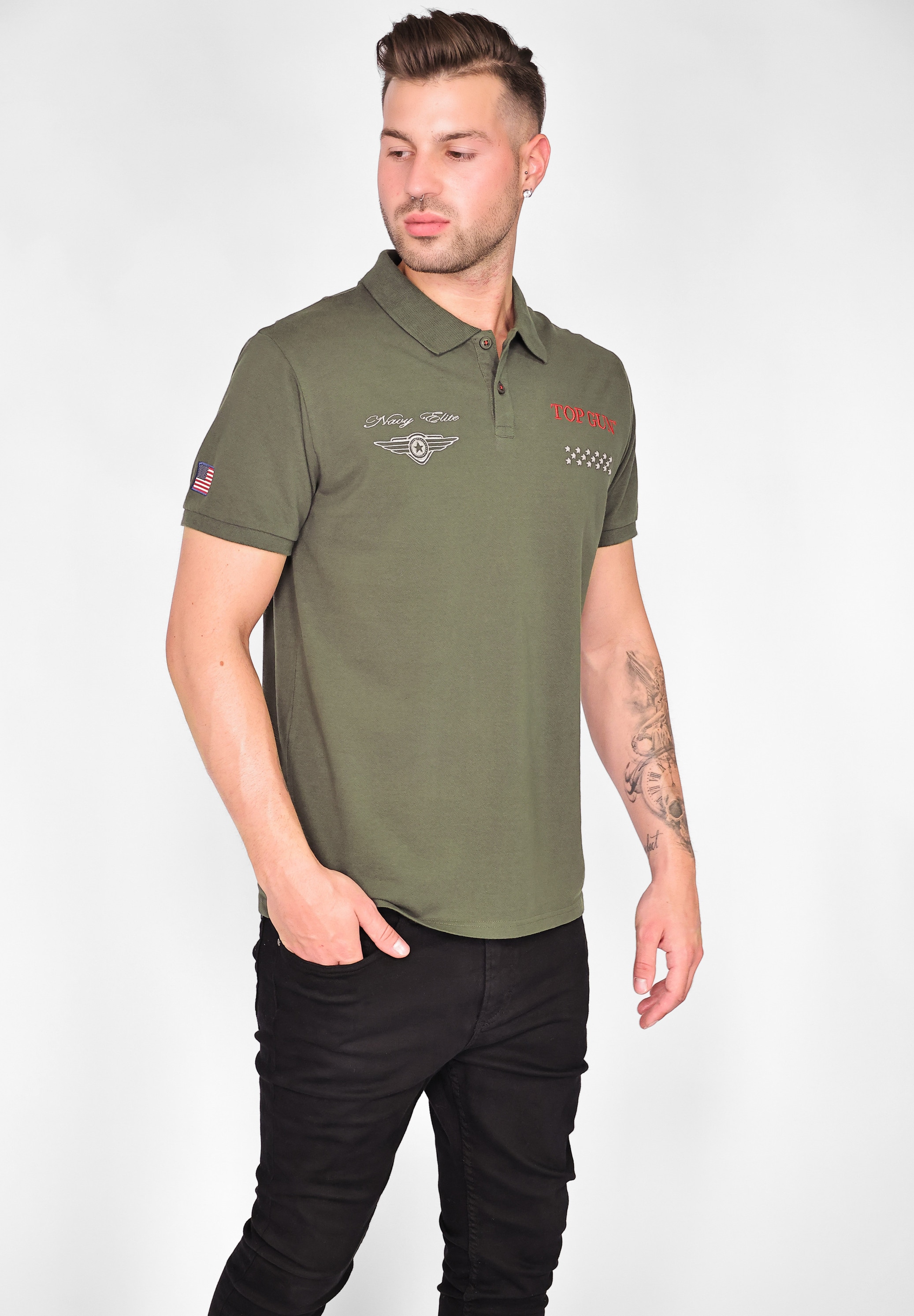 TOP GUN T-Shirt »Polo Shirt TG20213004«