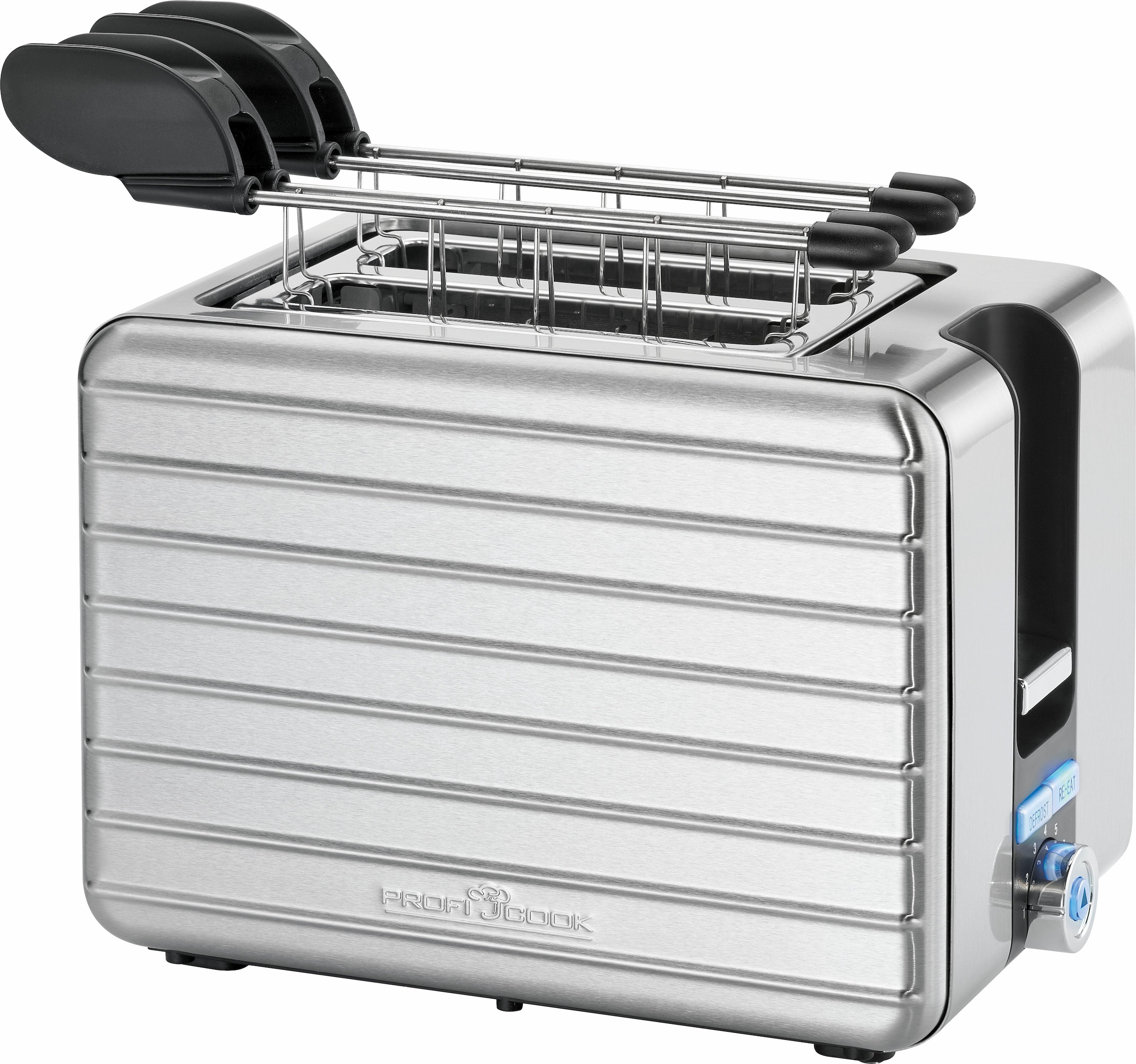 ProfiCook Toaster »PC-TAZ 1110«, 2 kurze Schlitze, für 2 Scheiben, 1050 W