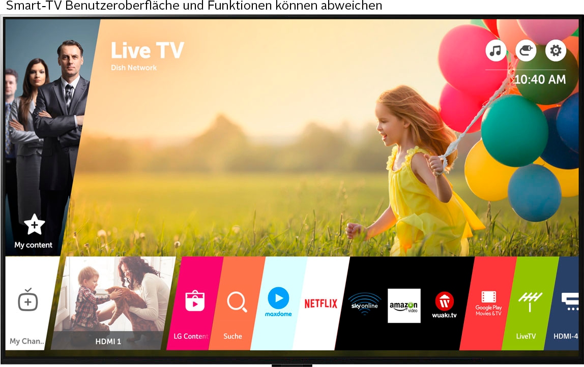LG OLED-Fernseher »OLED77G39LA«, 4K Ultra HD, Smart-TV, OLED evo, α9 Gen6 4K AI-Prozessor, Brightness Booster Max