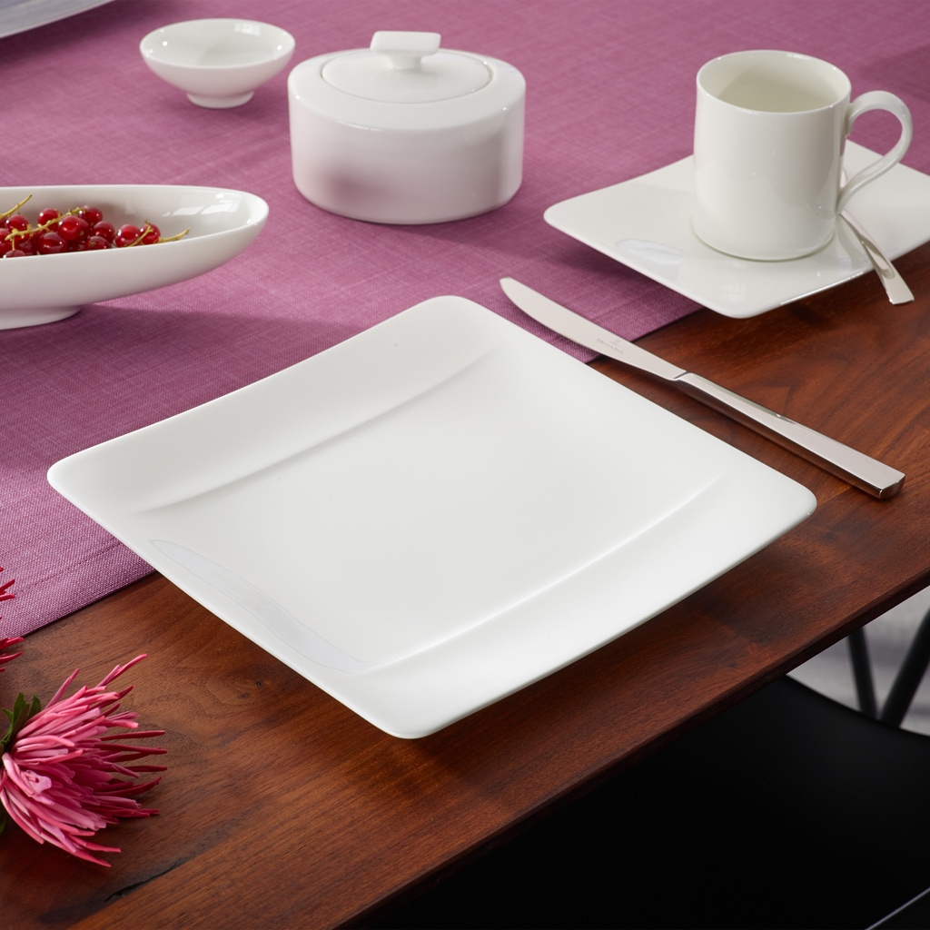 Villeroy & Boch Frühstücksteller »Frühstücksteller Modern Grace 23 x 23 cm 6er Set weiß«