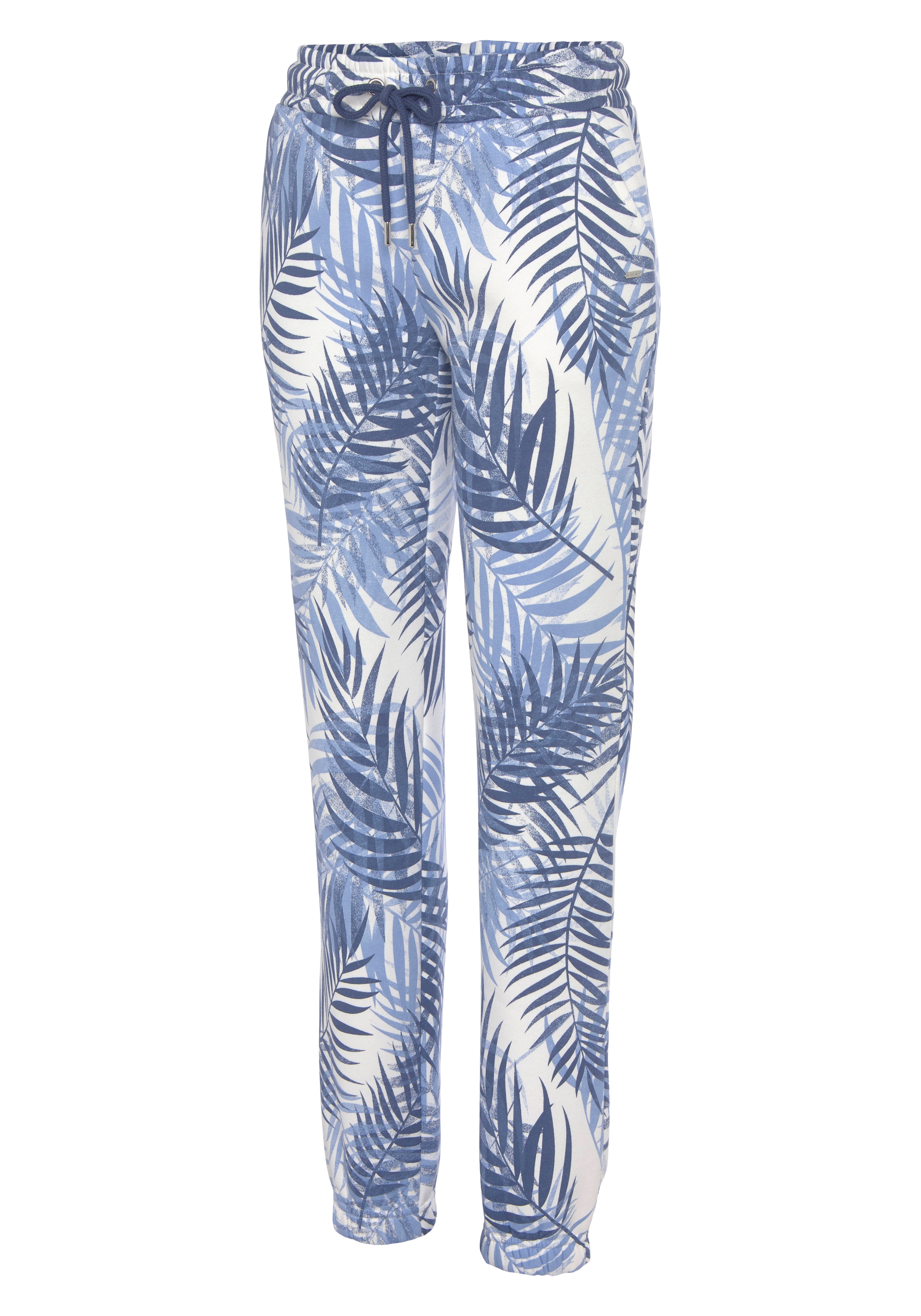 LASCANA Sweatpants, (1 tlg.), Loungehose mit Allover-Druck, Loungewear