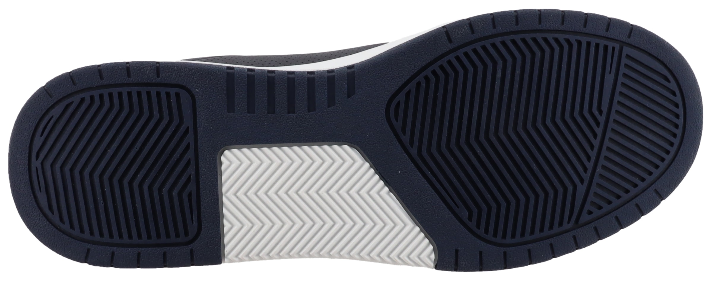 TOM TAILOR Plateausneaker, Freizeitschuh, Halbschuh, Schnürschuh mit Lochmuster