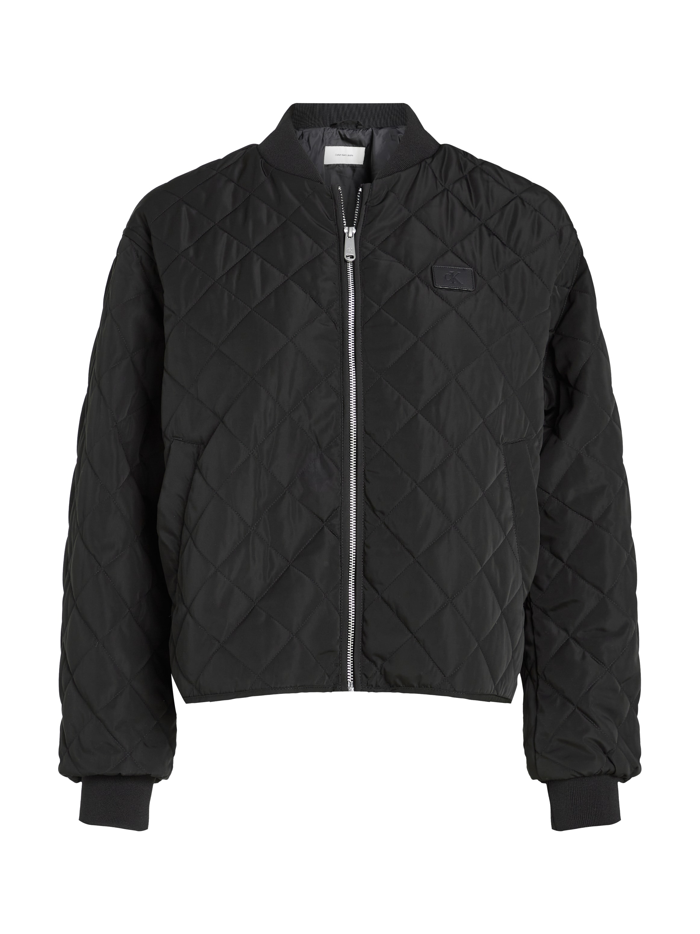 Calvin Klein Jeans Bomberjacke »LW QUILTED JACKET«, mit Logodruck, mit Steppmuster