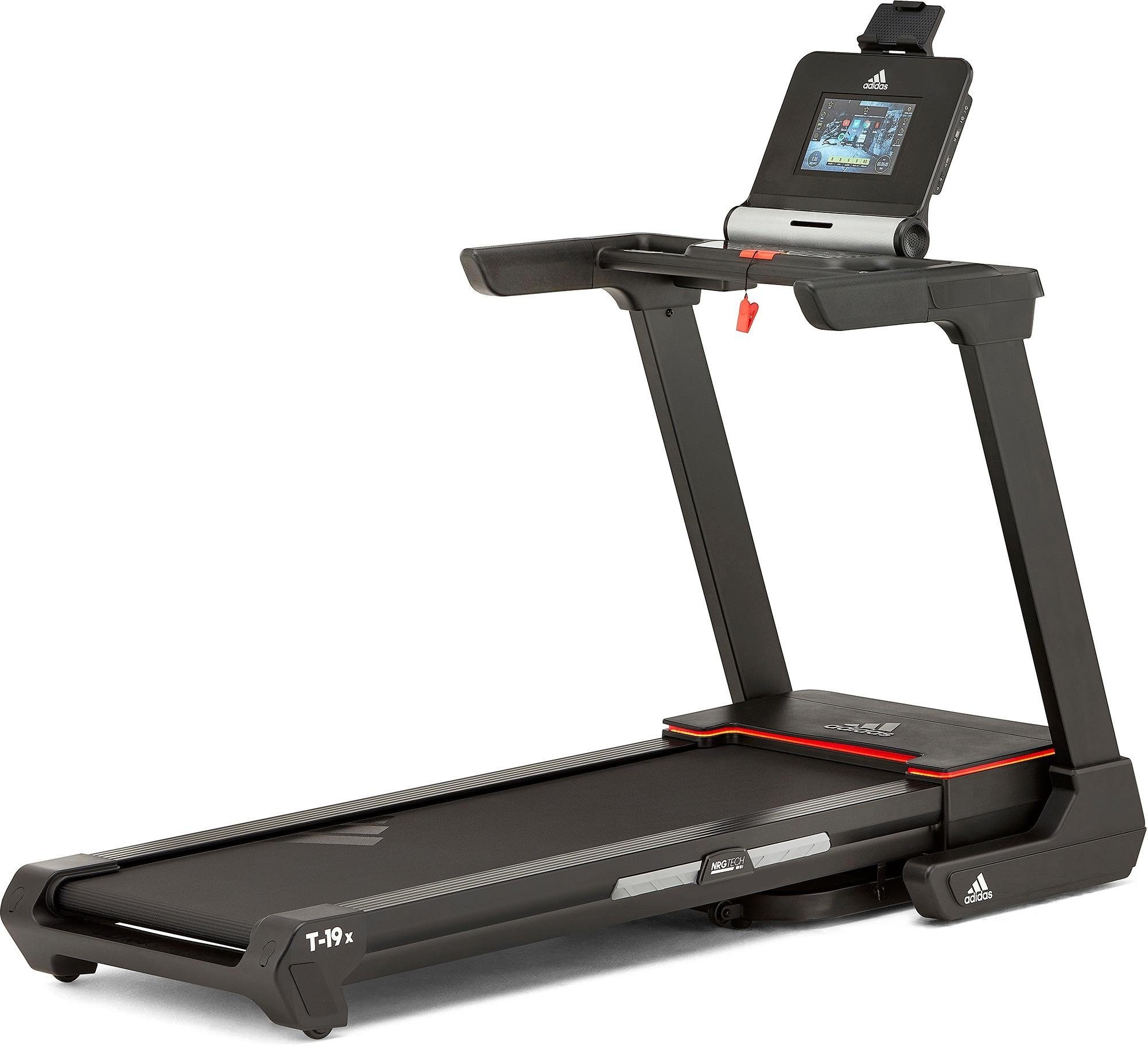 adidas Performance Laufband »T-19x«, Internet- und Multimedia-Funktion, 4,0 PS, 20km/h, mit LED-Beleuchtung