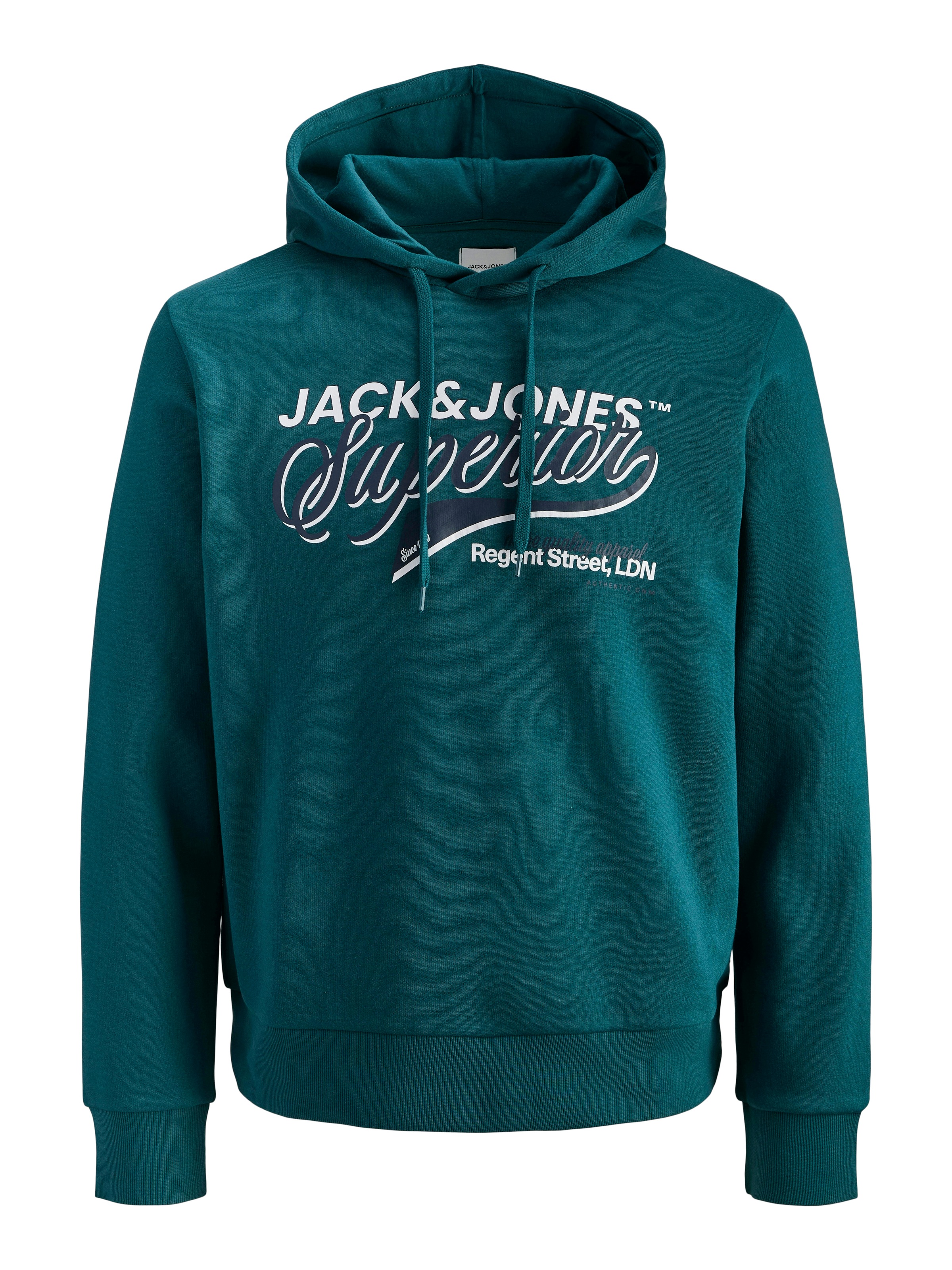 Jack & Jones Kapuzensweatshirt »JJELOGO SWEAT HOOD 2 COL 25/26 NOOS«, mit stylischem Print
