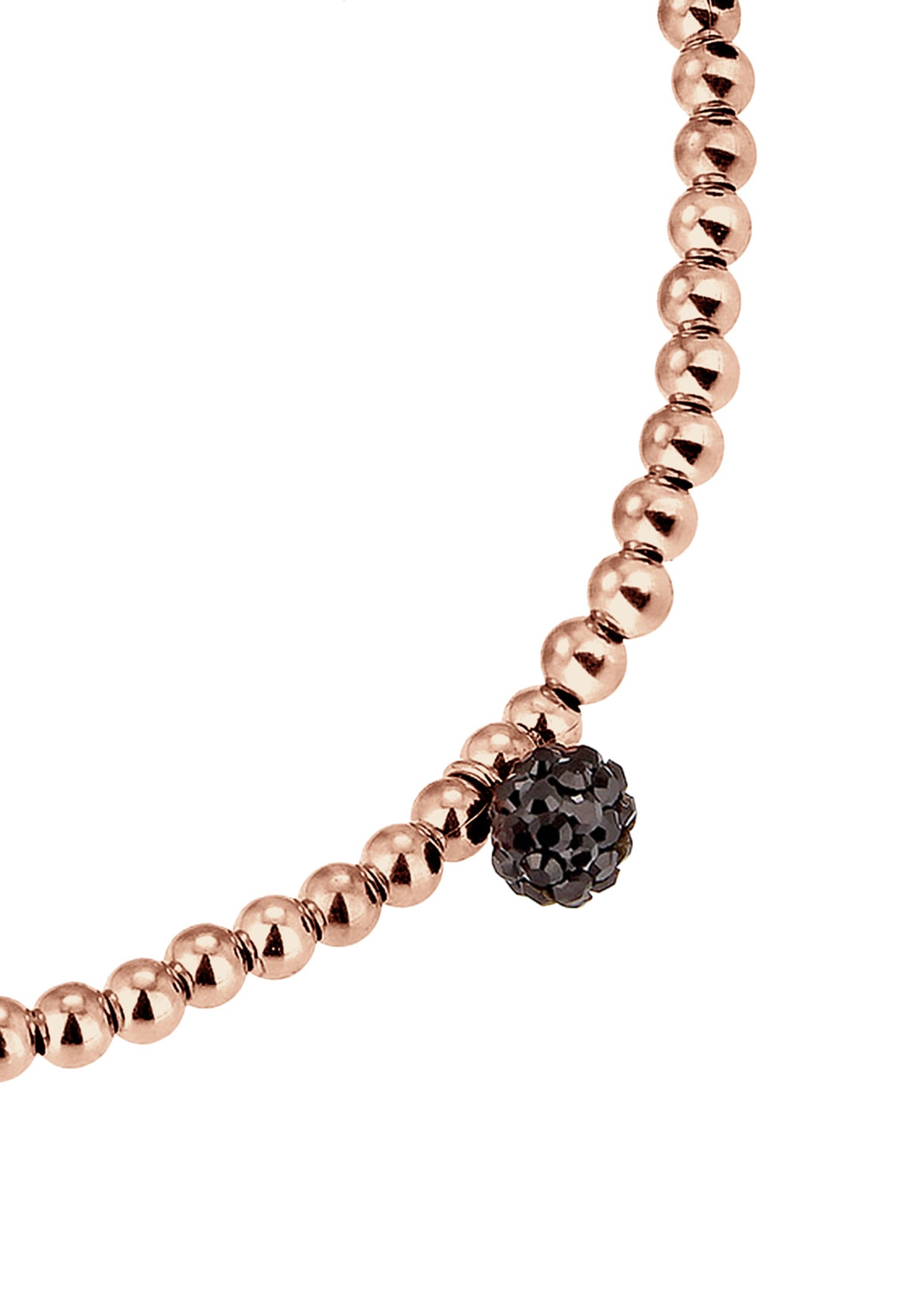 Elli Armkette »Armband Herz Symbol Kristalle 925 Silber«