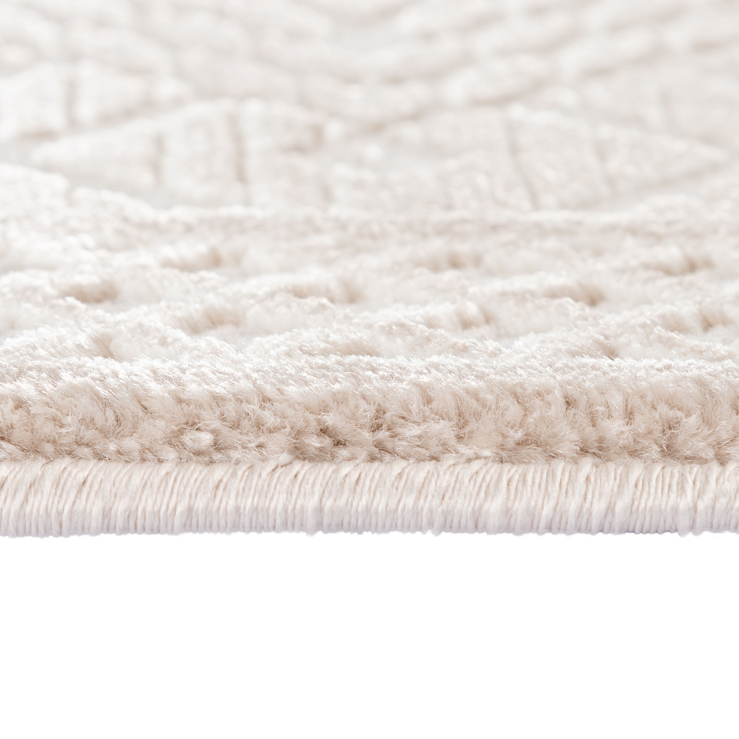 Sehrazat Teppich »Luxury 6600«, rechteckig, 13 mm Höhe, Wohnzimmer, Kurzflor, Hoch Tief Struktur