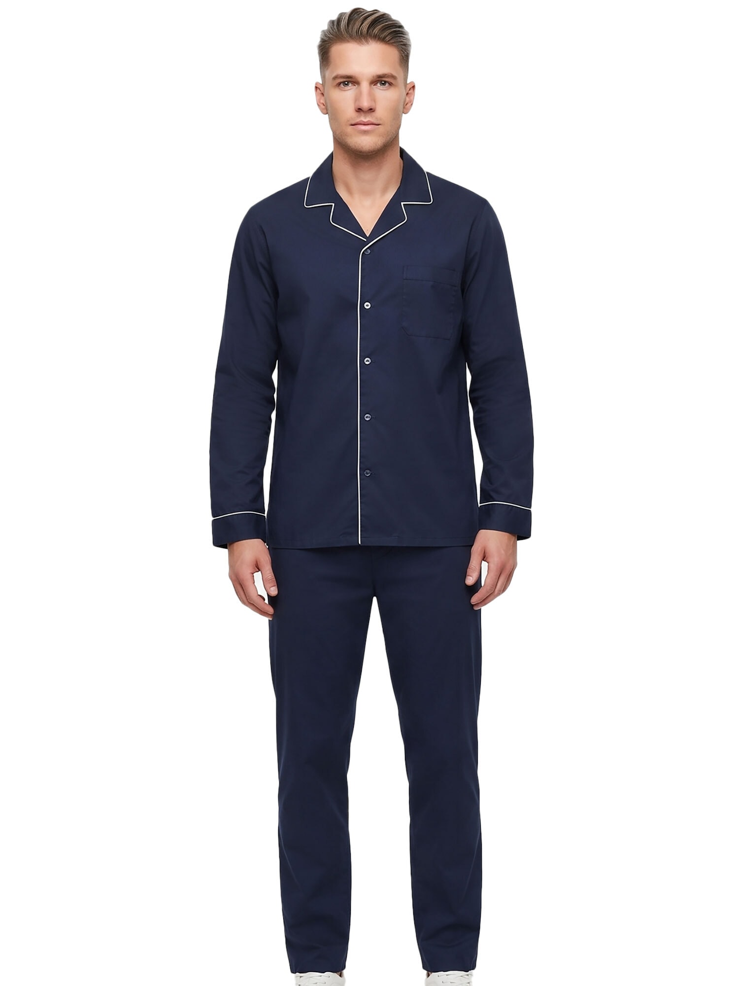 seidensticker Pyjama »Herren Pyjama Set lang«