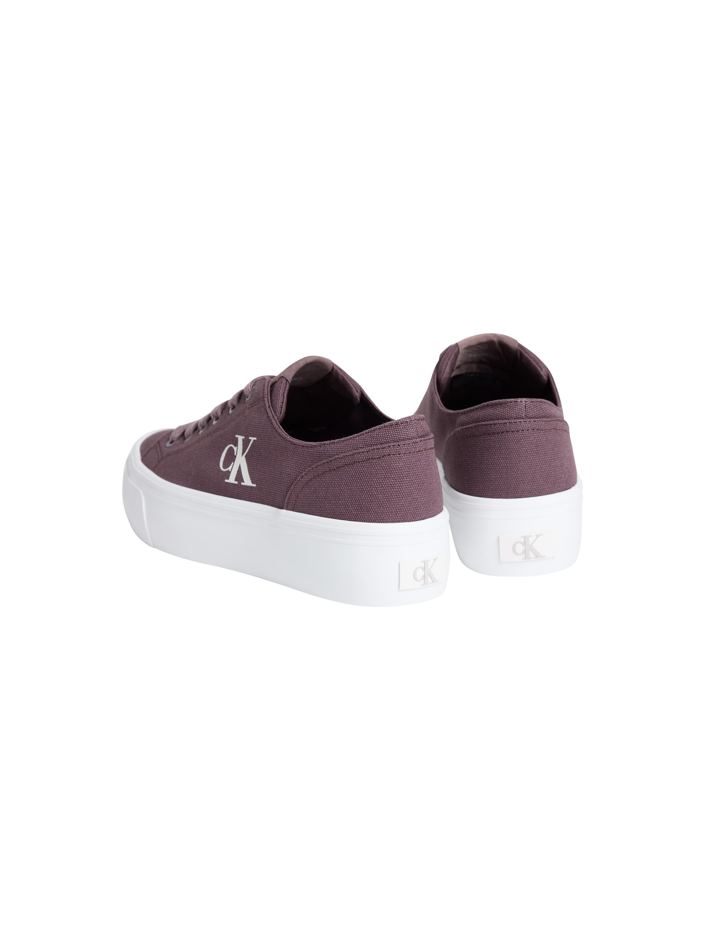 Calvin Klein Jeans Plateausneaker »VULC FLATFORM LOW CV MG«  Schnürschuh, Freizeitschuh, Halbschuh mit seitlichem Logo