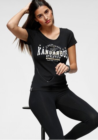 KangaROOS T-Shirt, mit goldgfarbenem Glitzerdruck kaufen